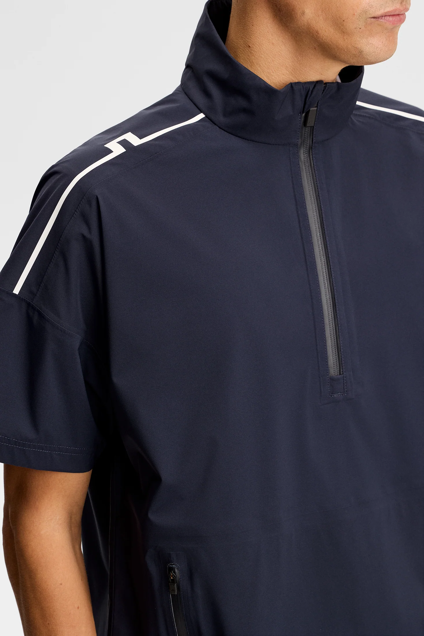 Shay Rain Shirt / JL Navy - Image 5