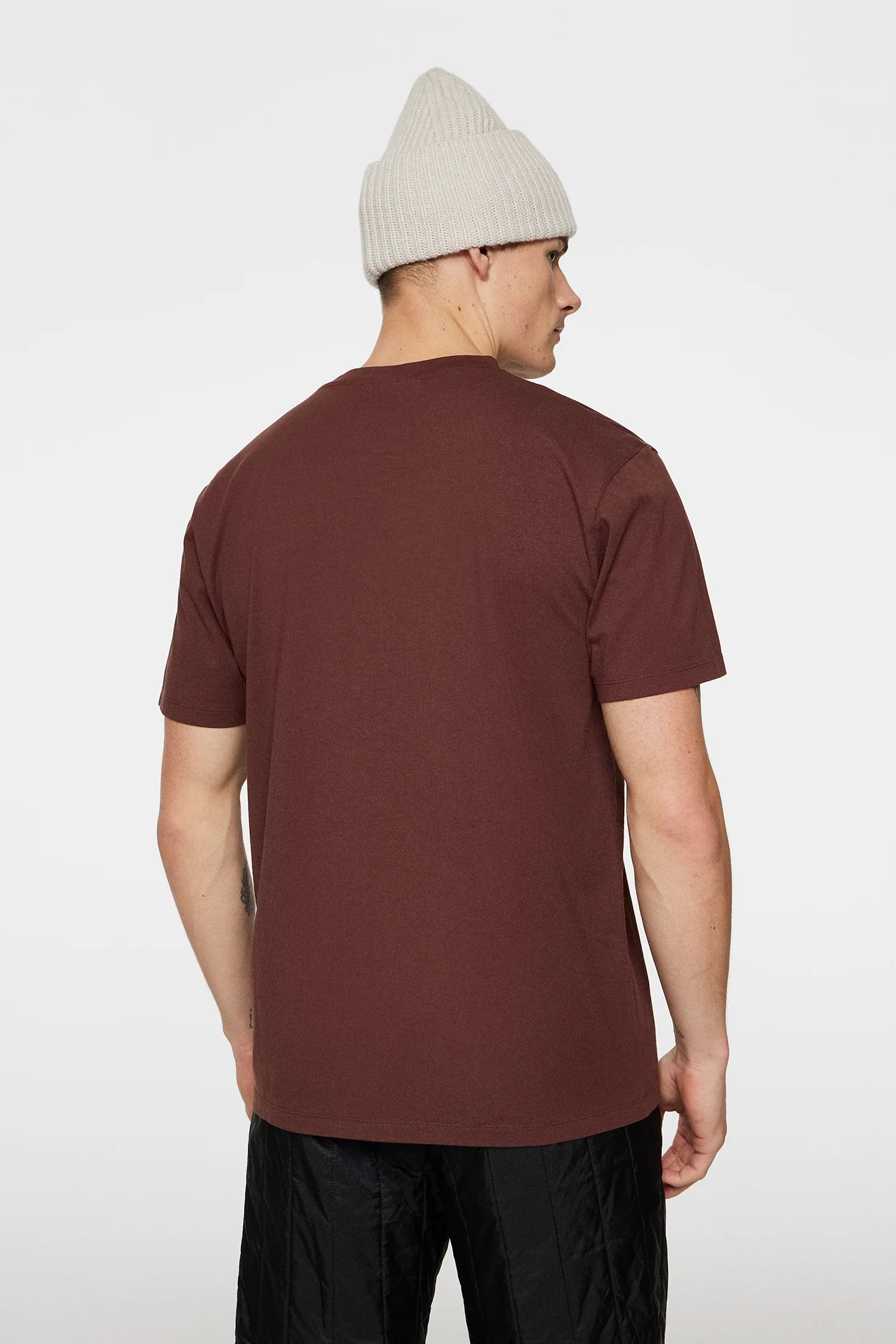 Sid Basic T-Shirt / Bitter Chocolate - Image 3