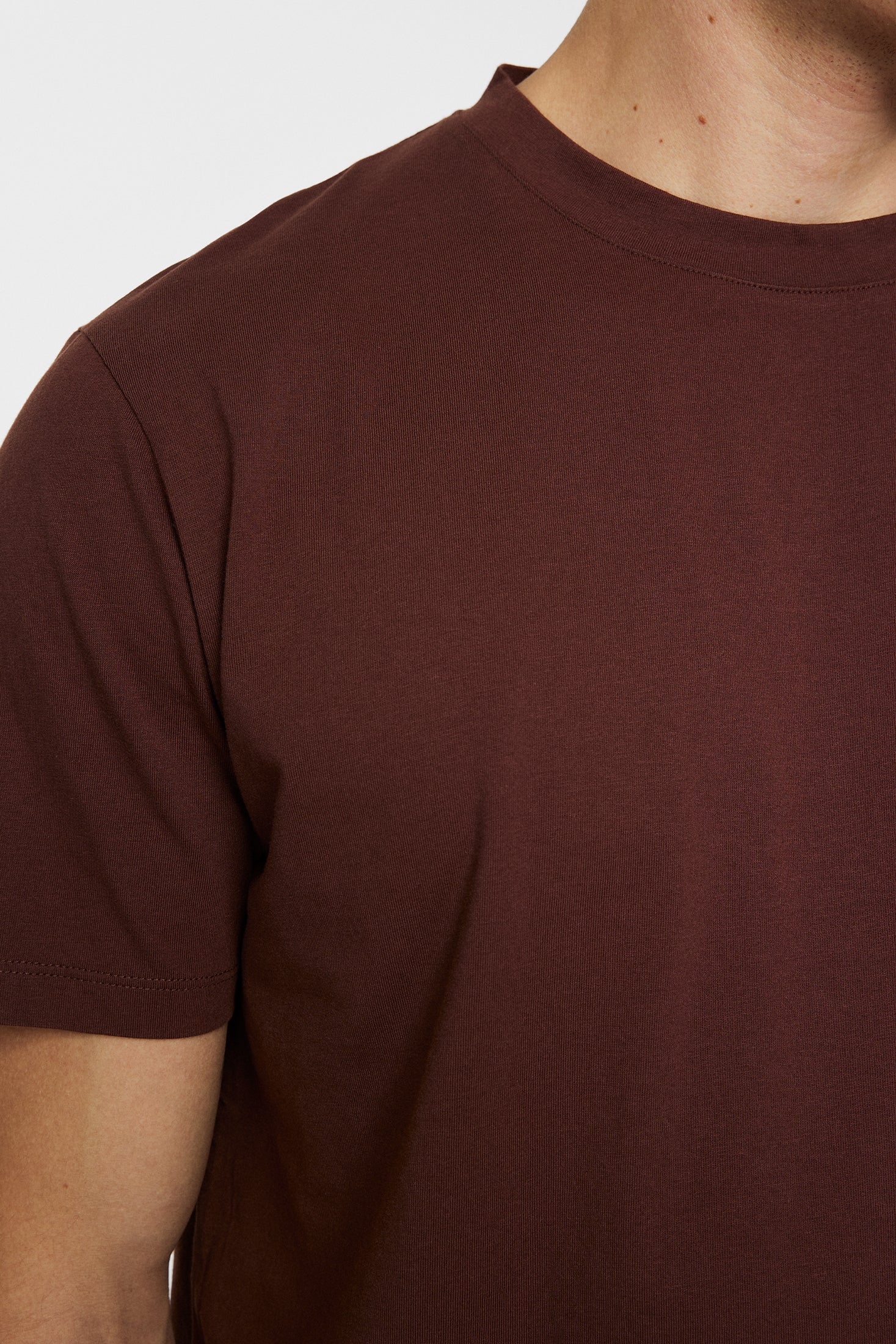 Sid Basic T-Shirt / Bitter Chocolate - Image 6