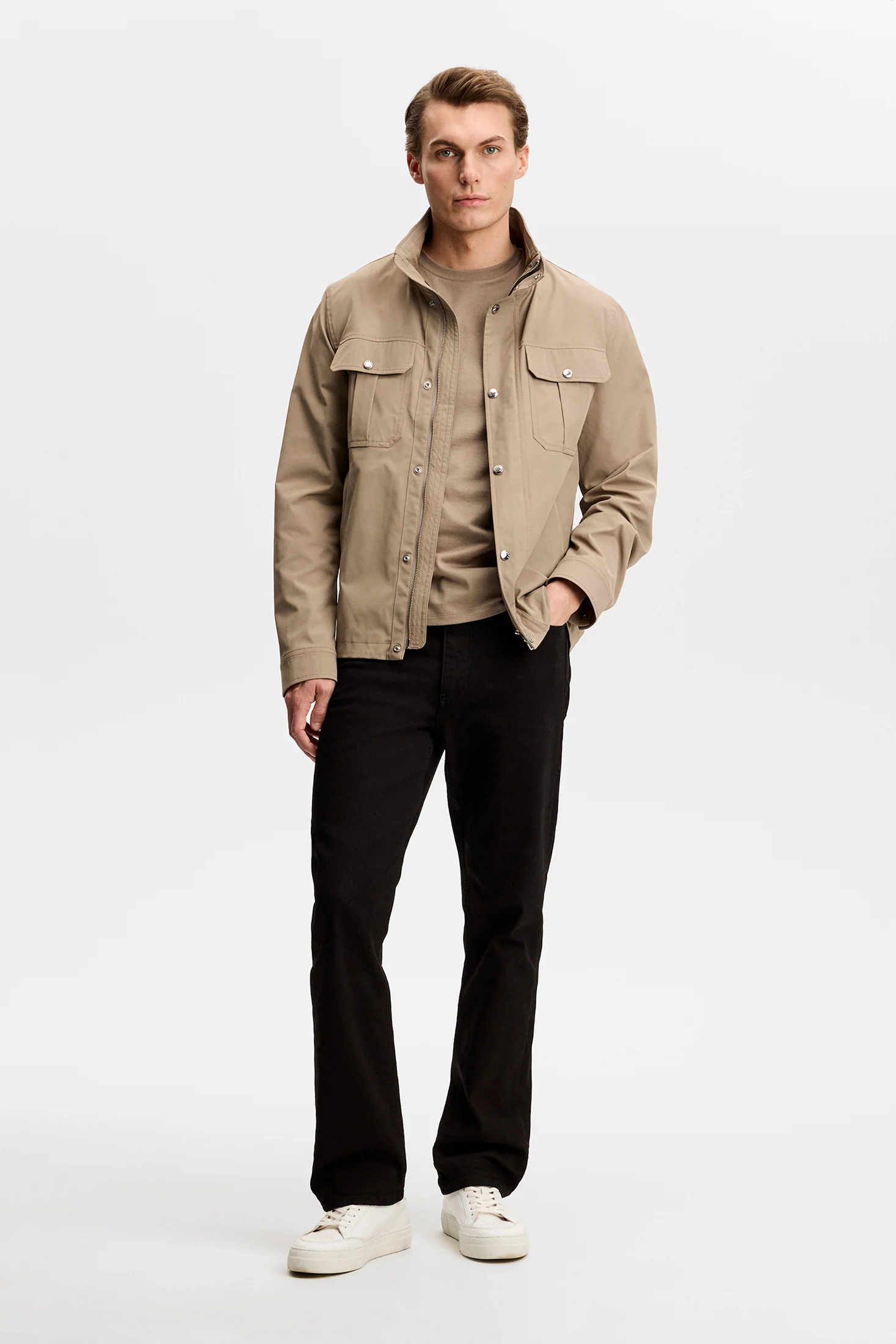 Sid Basic T-Shirt / Brindle - Image 4