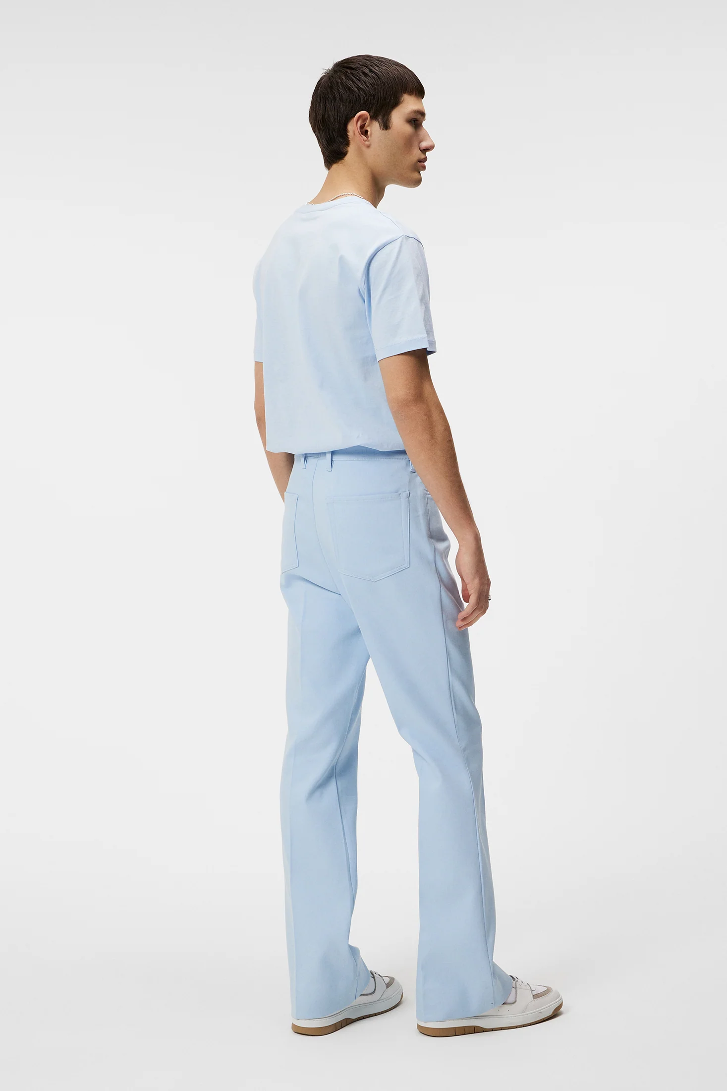 Sid Basic T-Shirt / Chambray Blue - Image 3