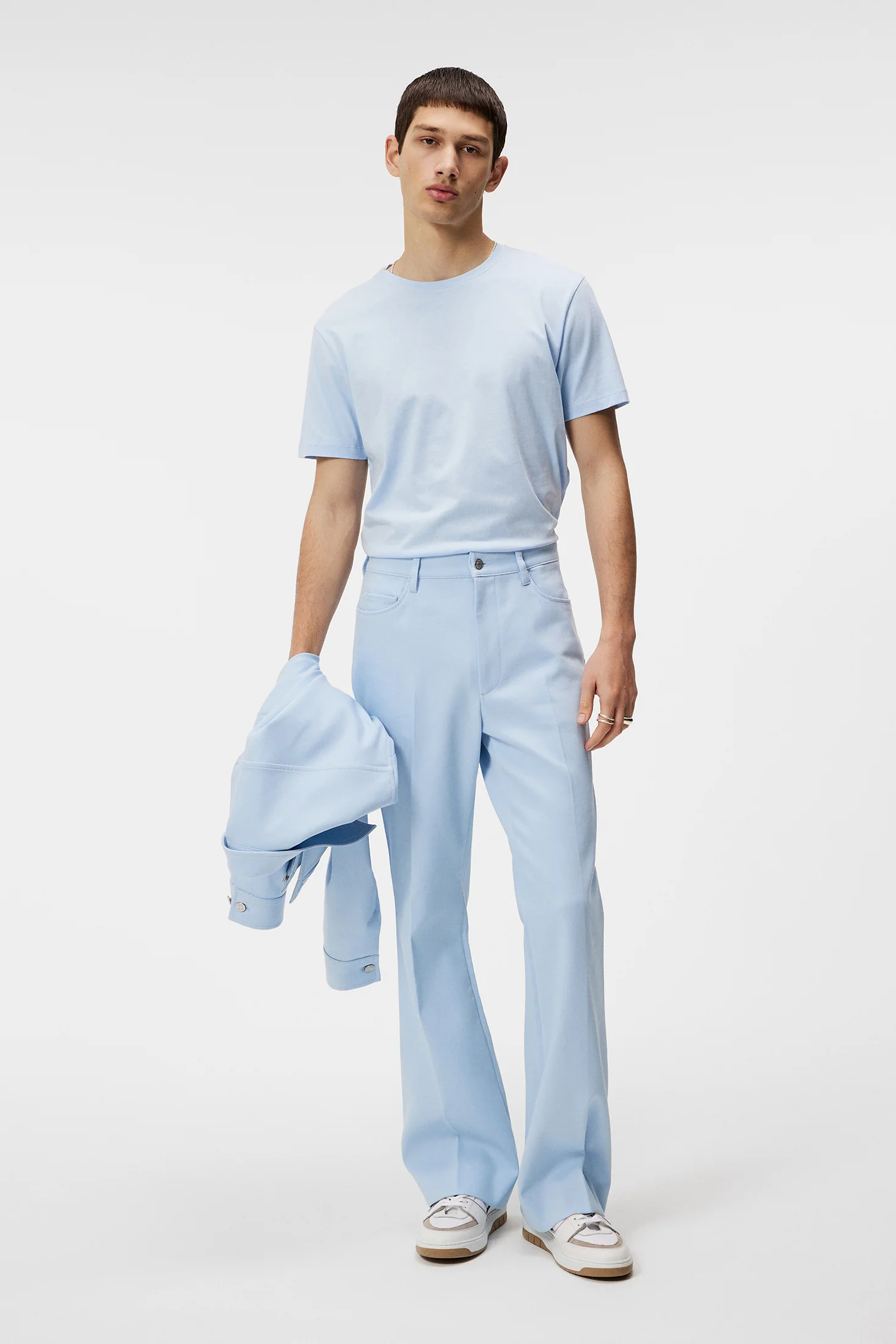 Sid Basic T-Shirt / Chambray Blue - Image 4