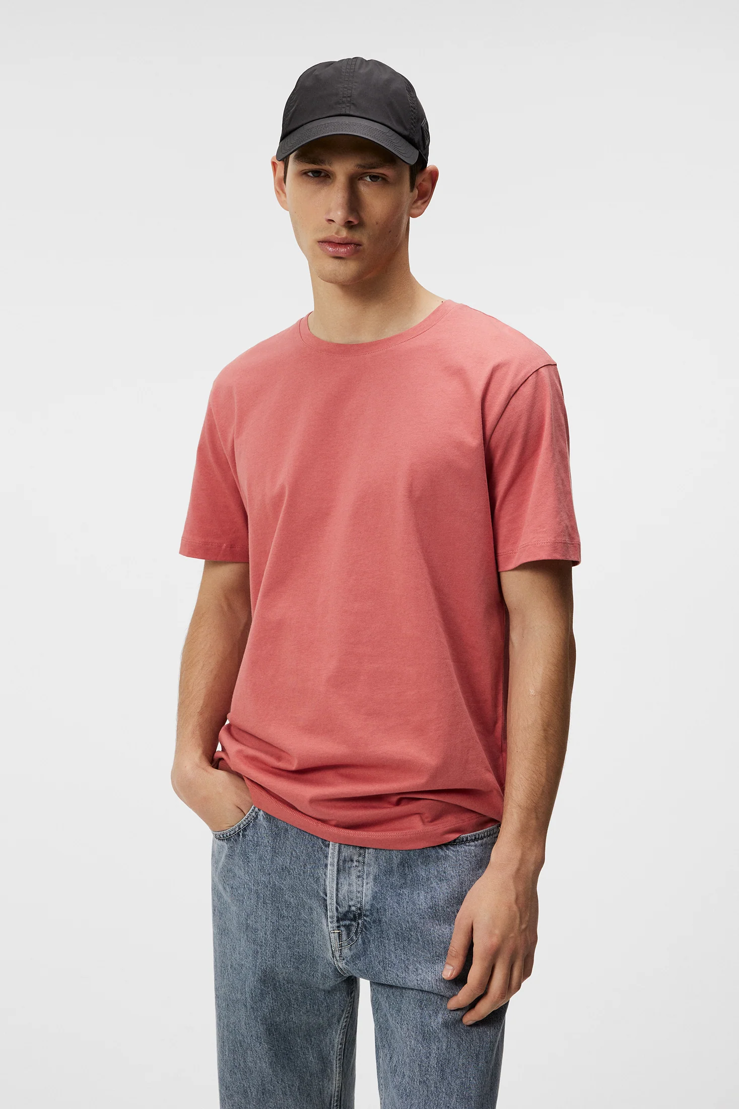 Sid Basic T-Shirt / Dusty Cedar - Image 2