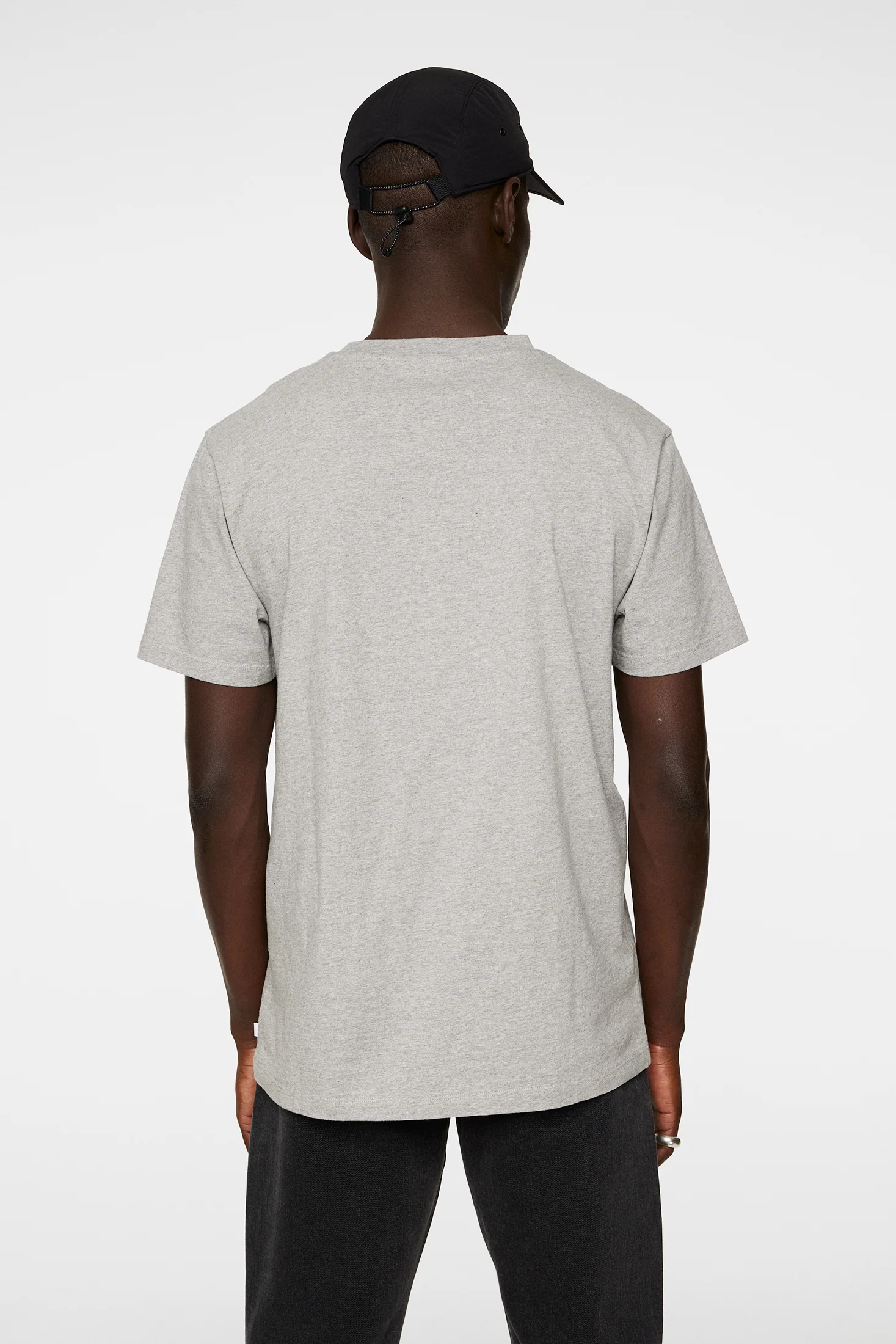 Sid Basic T-Shirt / Light Grey Melange - Image 3