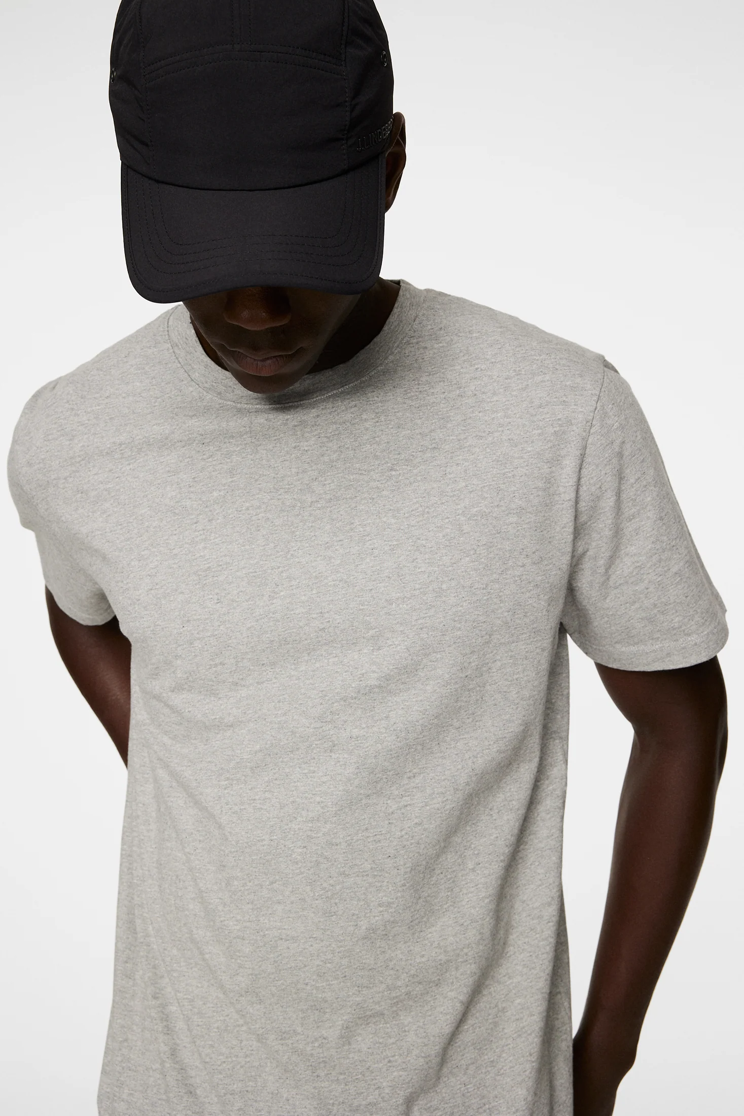 Sid Basic T-Shirt / Light Grey Melange - Image 5