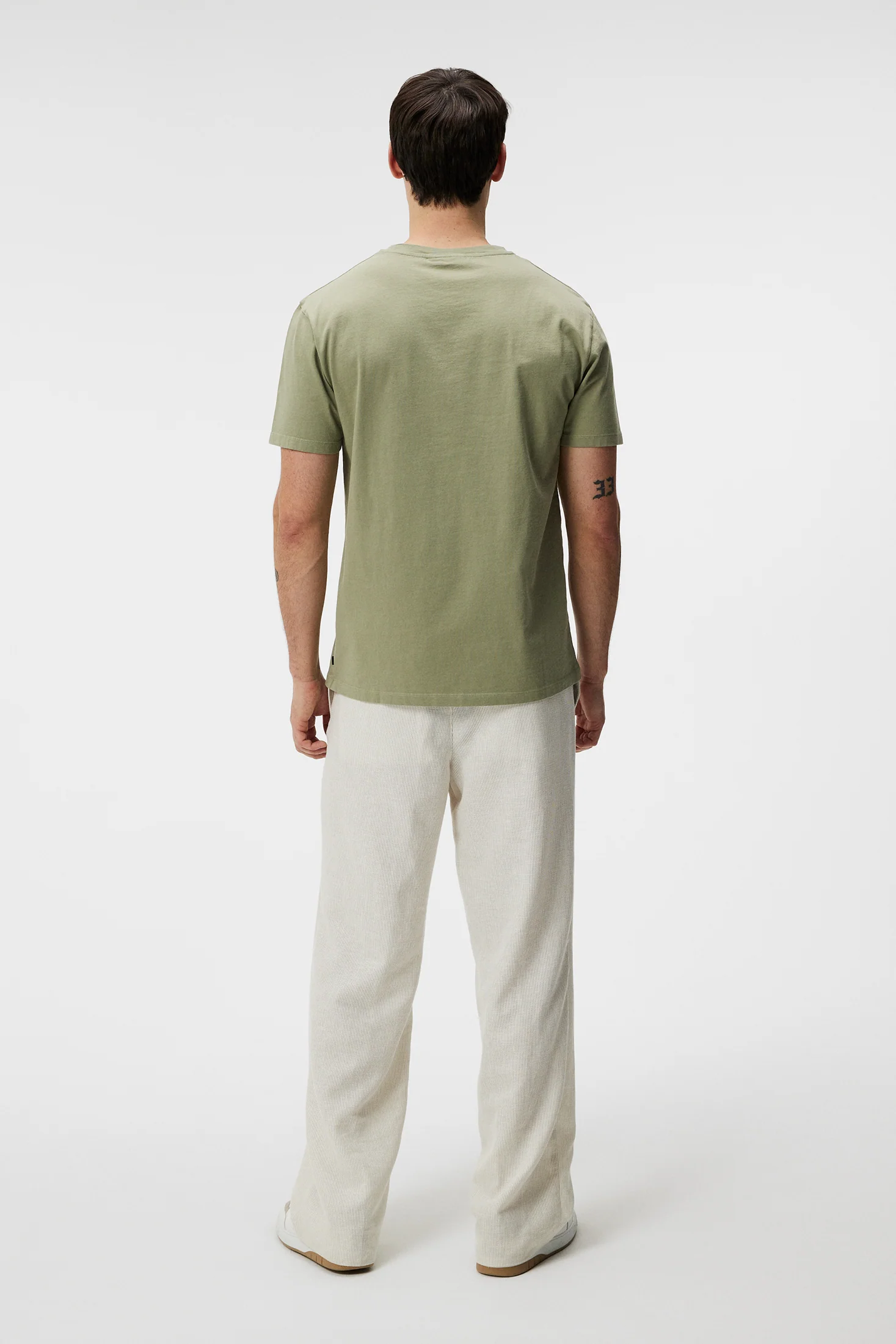 Sid Basic T-Shirt / Oil Green - Image 3