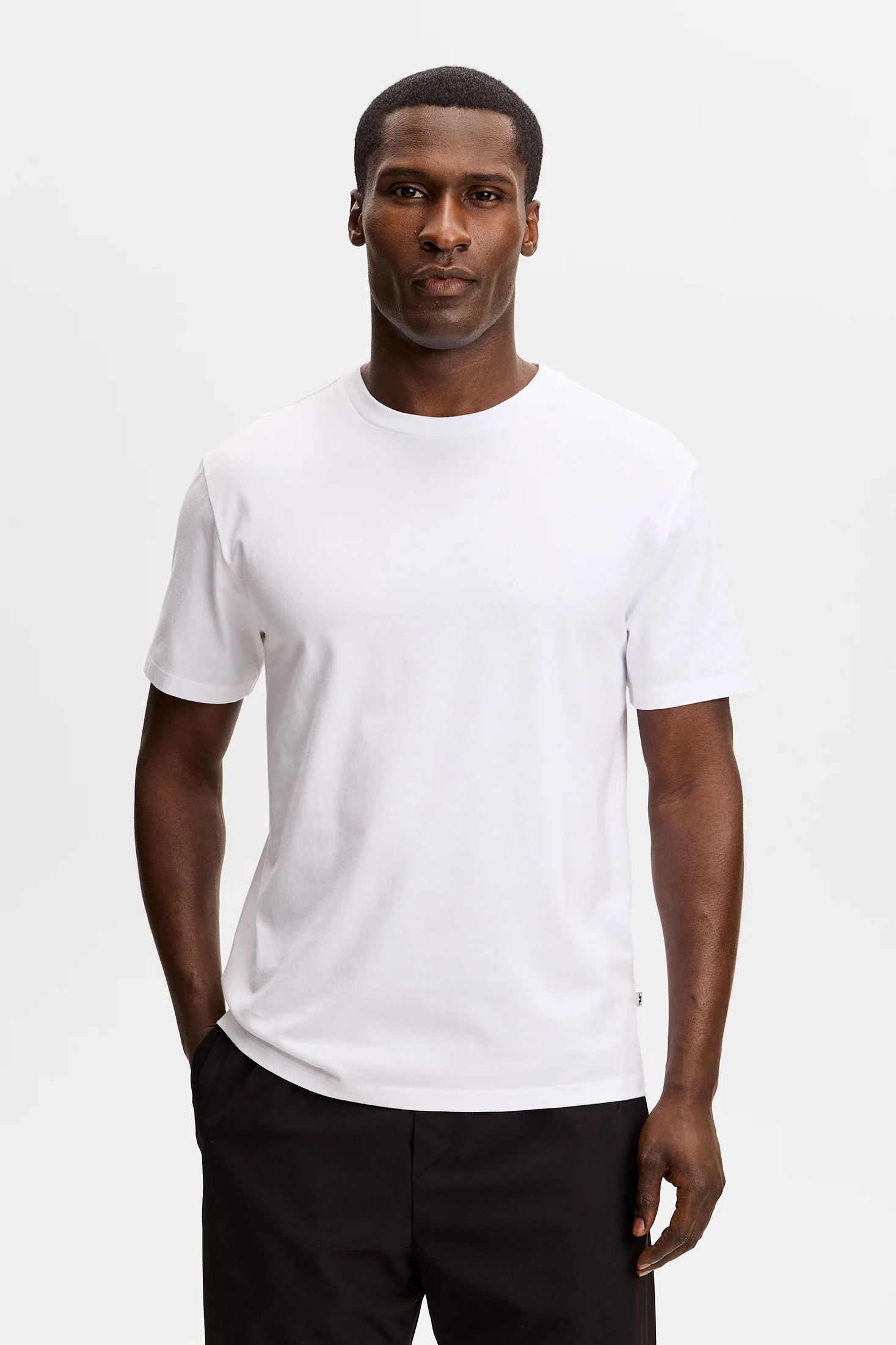 Sid Basic T-Shirt / White - Image 2