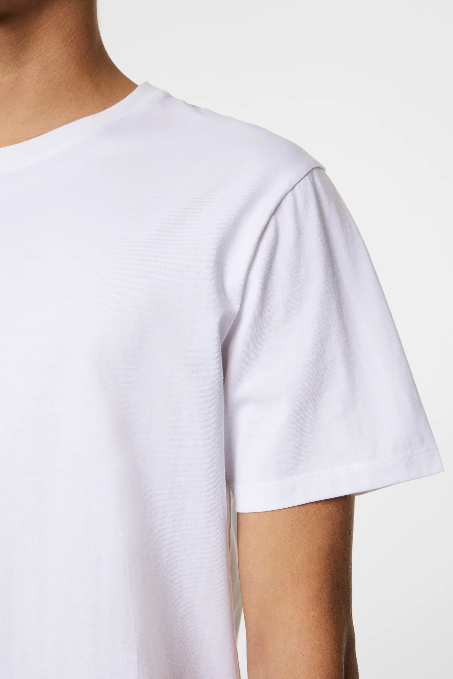 Sid Basic T-Shirt / White - Image 6