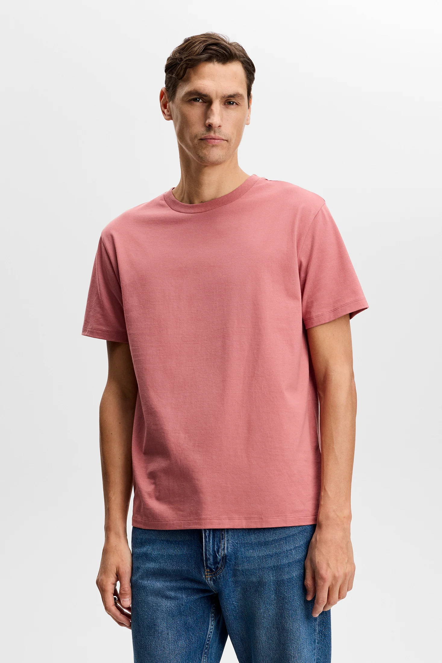 Sid Basic T-Shirt / Withered Rose - Image 3