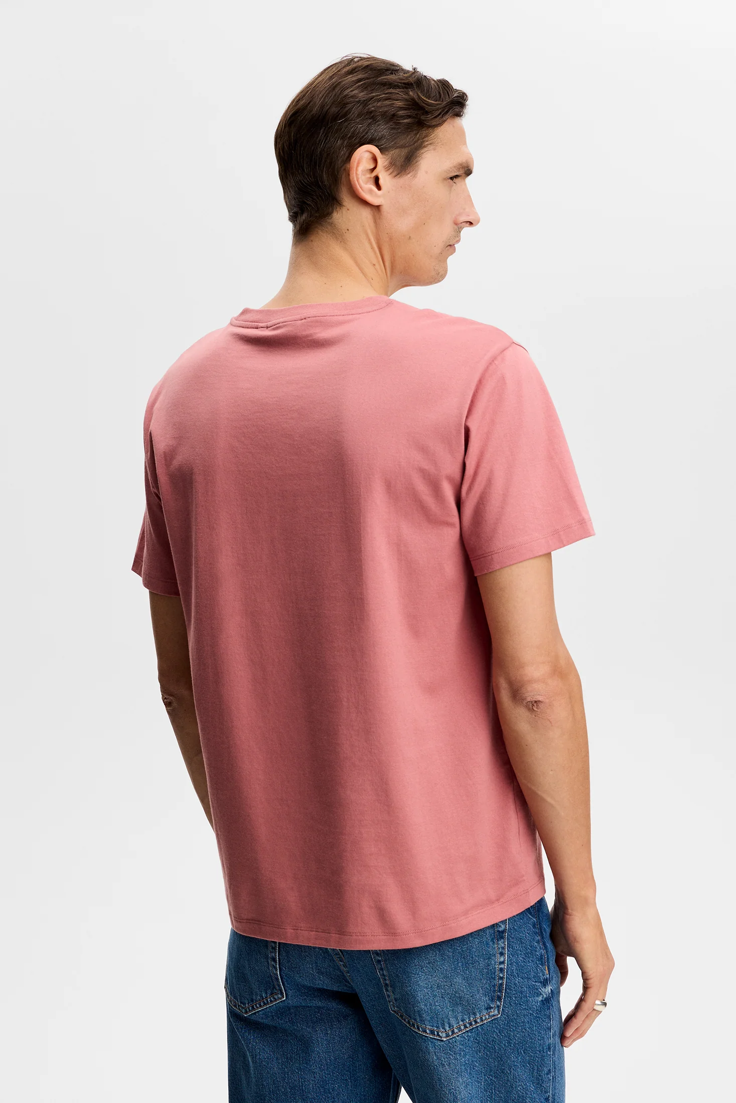 Sid Basic T-Shirt / Withered Rose - Image 4