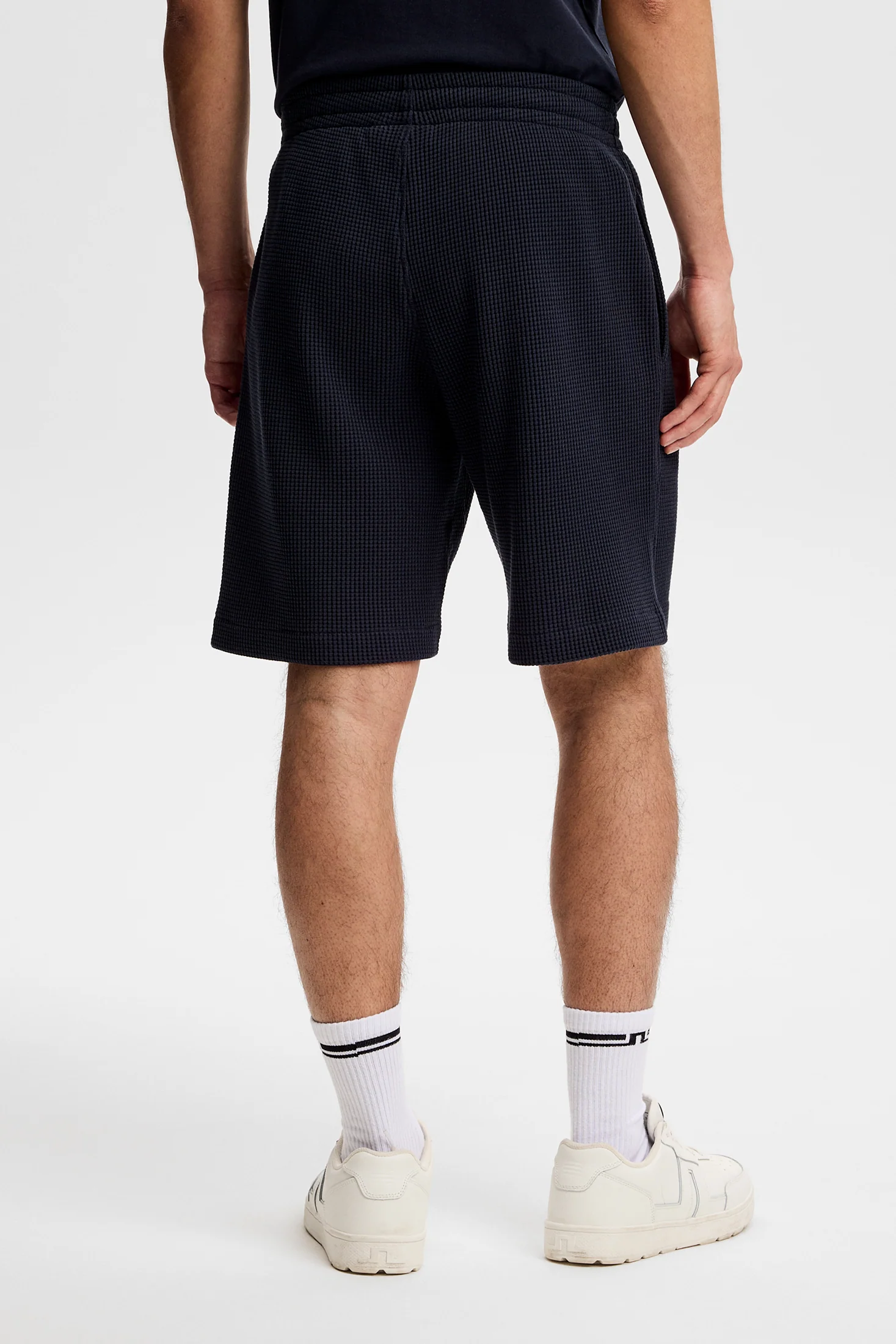 Simon Waffle Shorts / JL Navy - Image 3