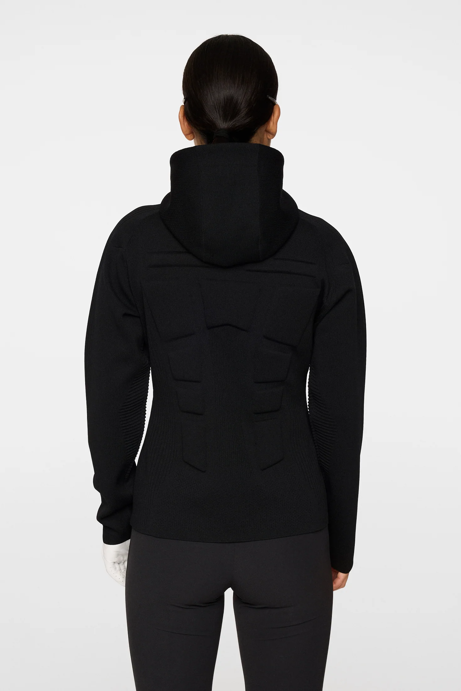 Solarcore Knit Zip Sweater / Black - Image 4