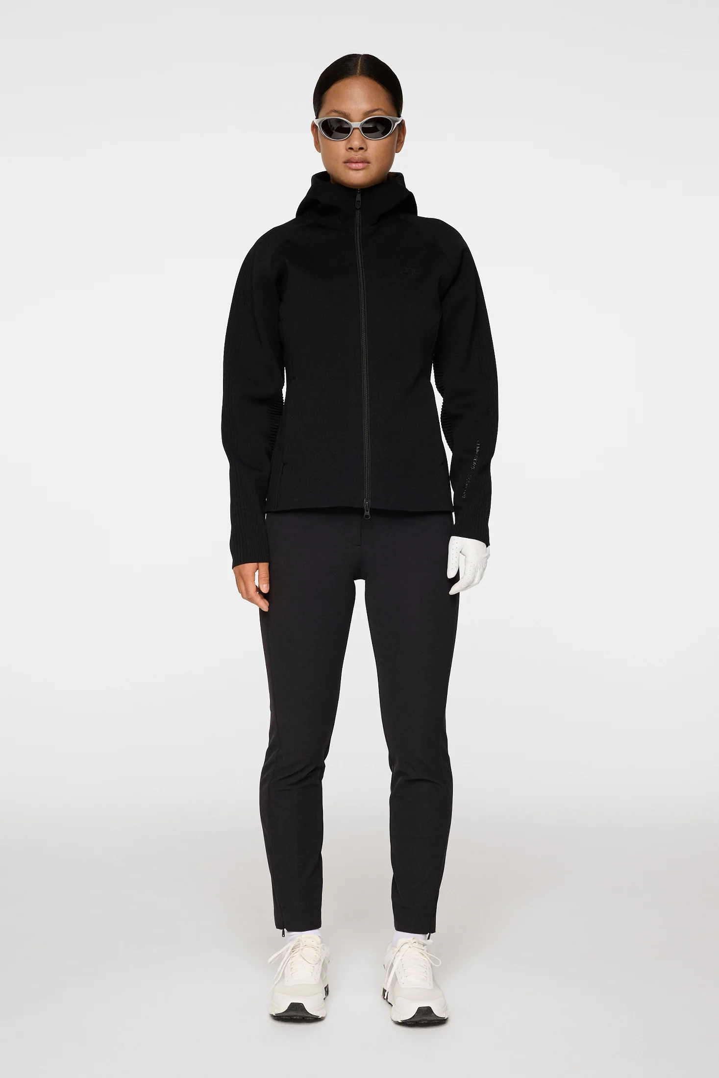 Solarcore Knit Zip Sweater / Black - Image 5