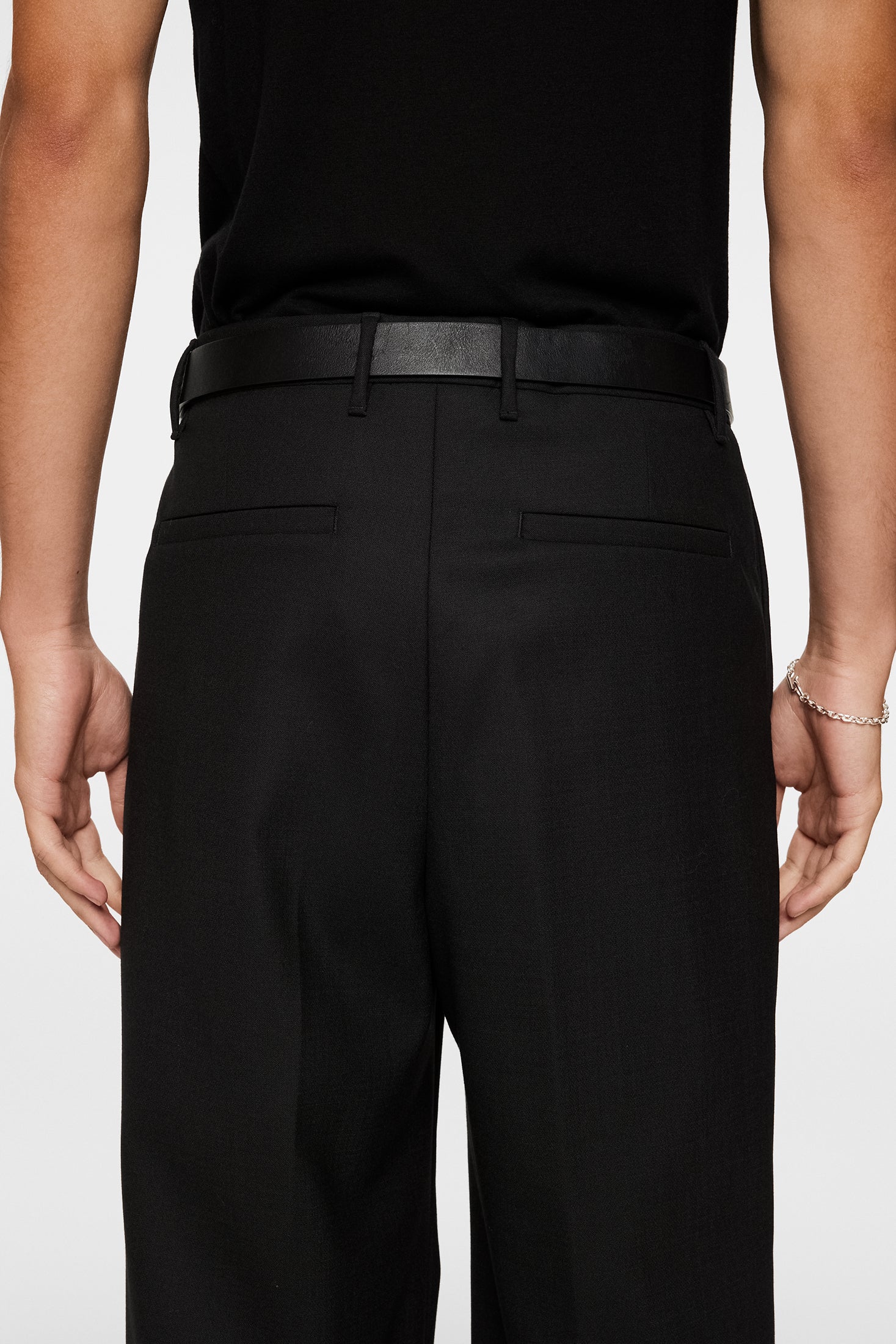 Sonny Wide Dinner Pants / Black - Image 7