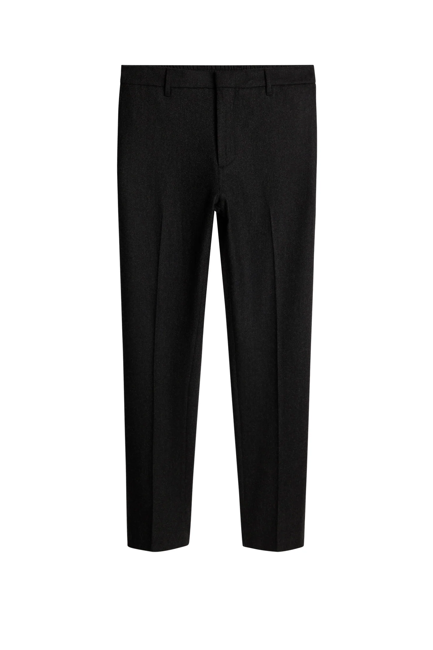 Soren Cash Flannel Pants / Dark Grey Melange