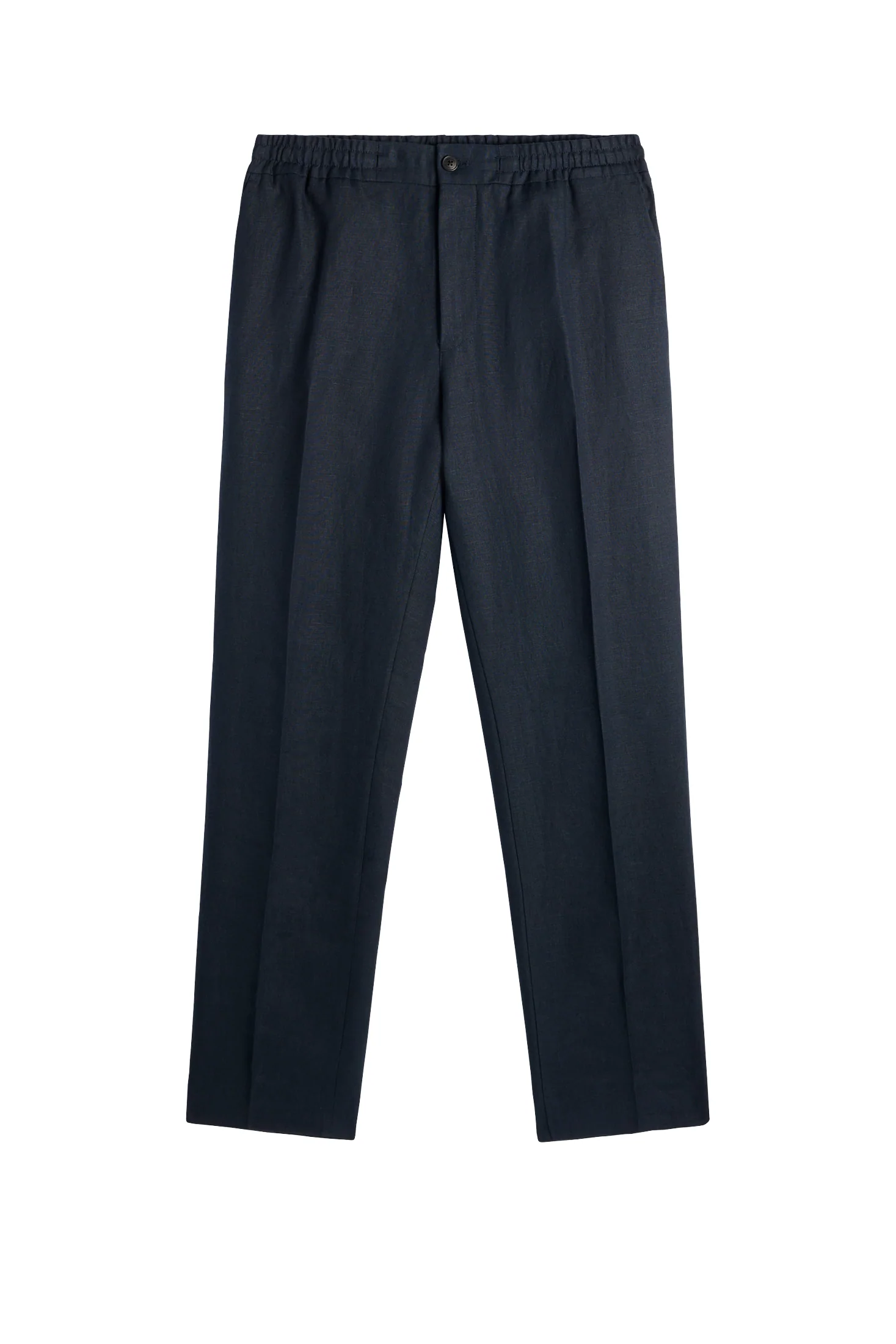 Soren Drape Linen Pants / JL Navy