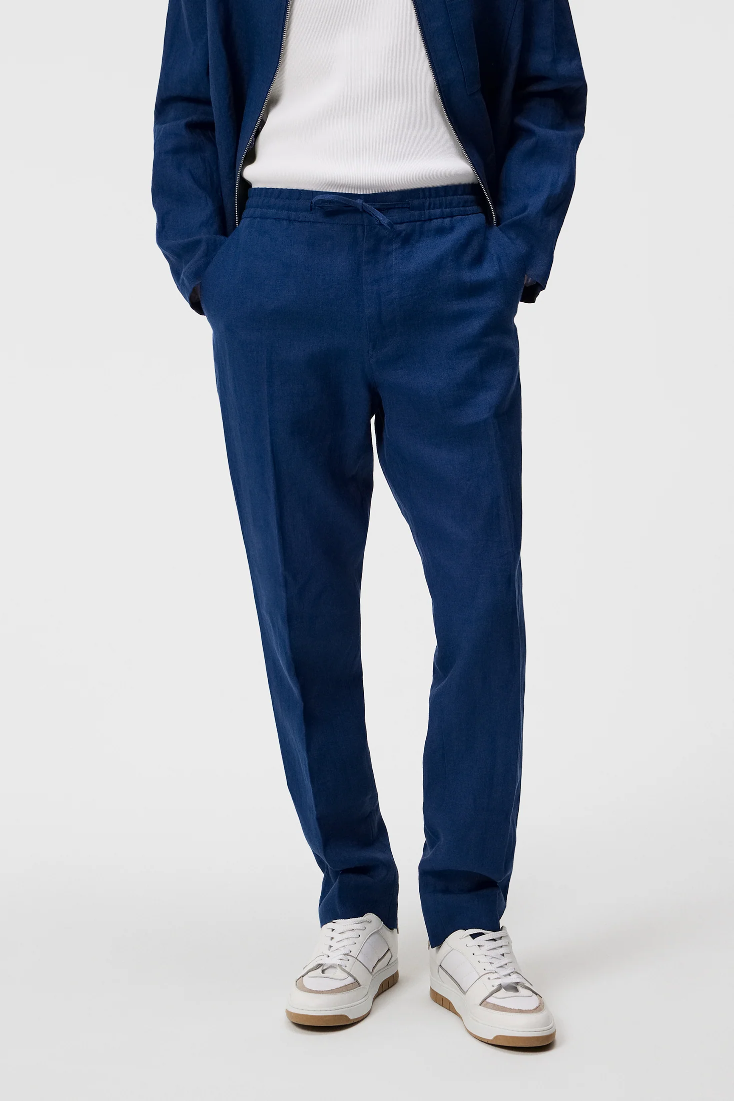 Soren Linen Pants / Estate Blue - Image 2
