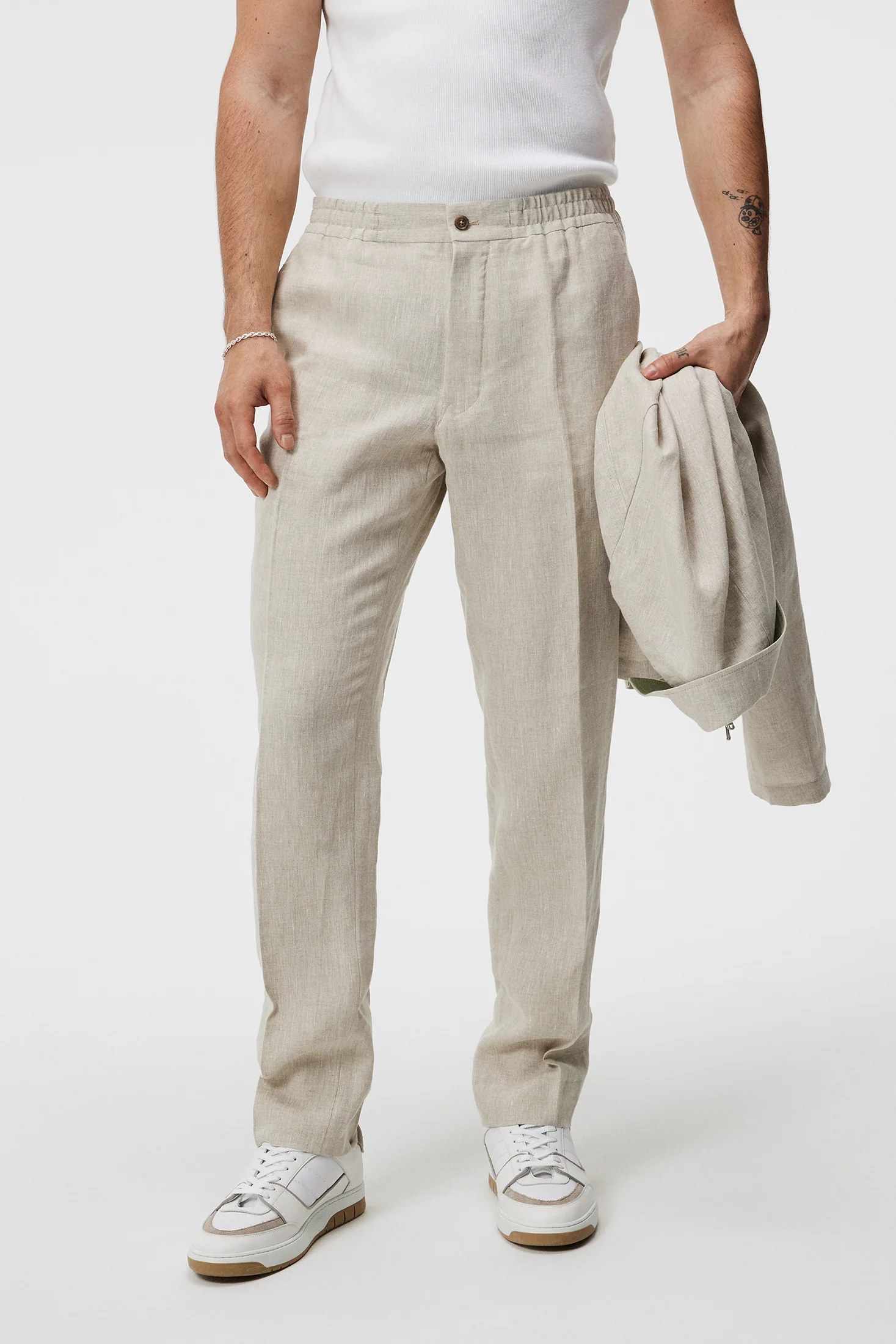 Soren Linen Pants / Safari Beige - Image 2