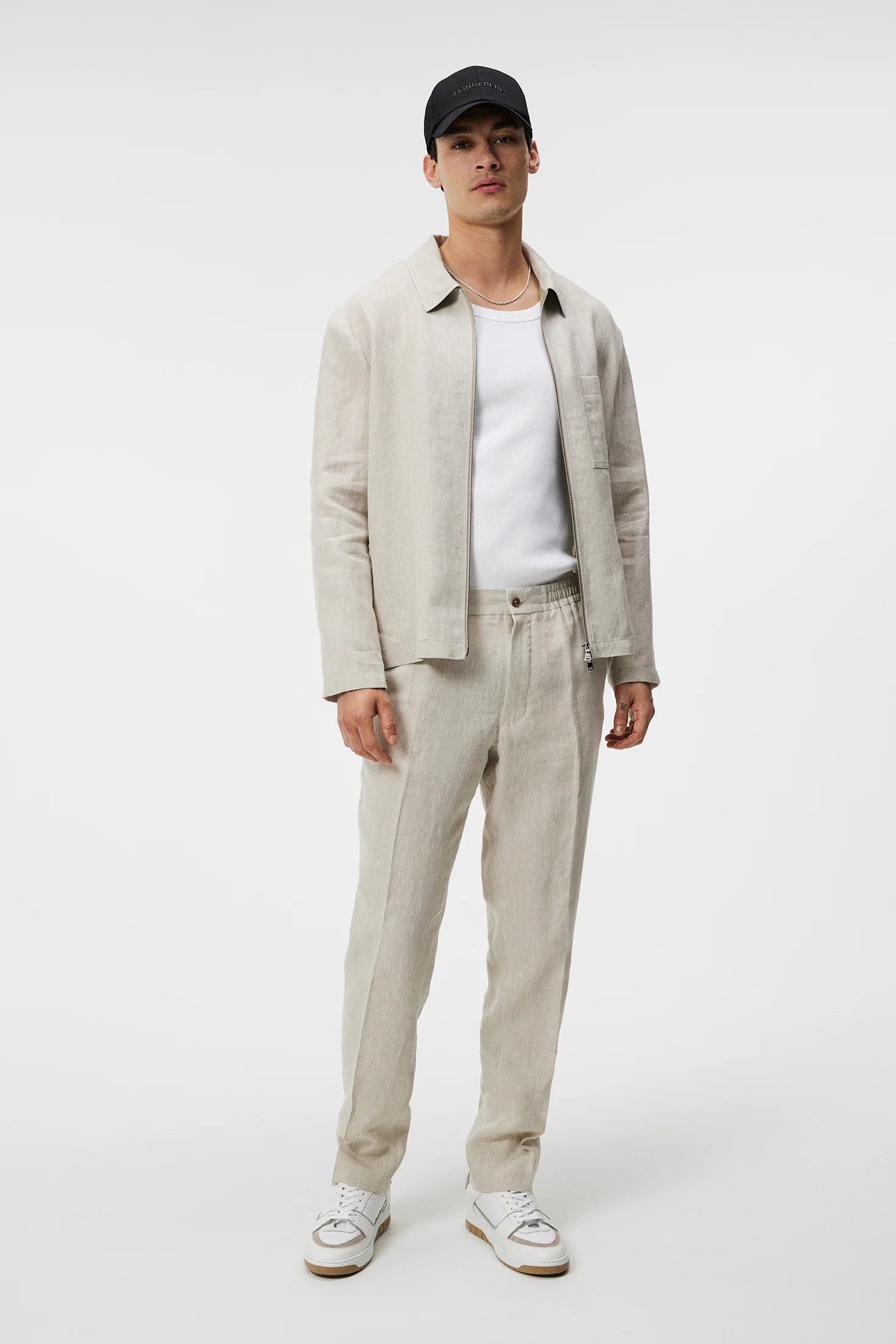 Soren Linen Pants / Safari Beige - Image 4