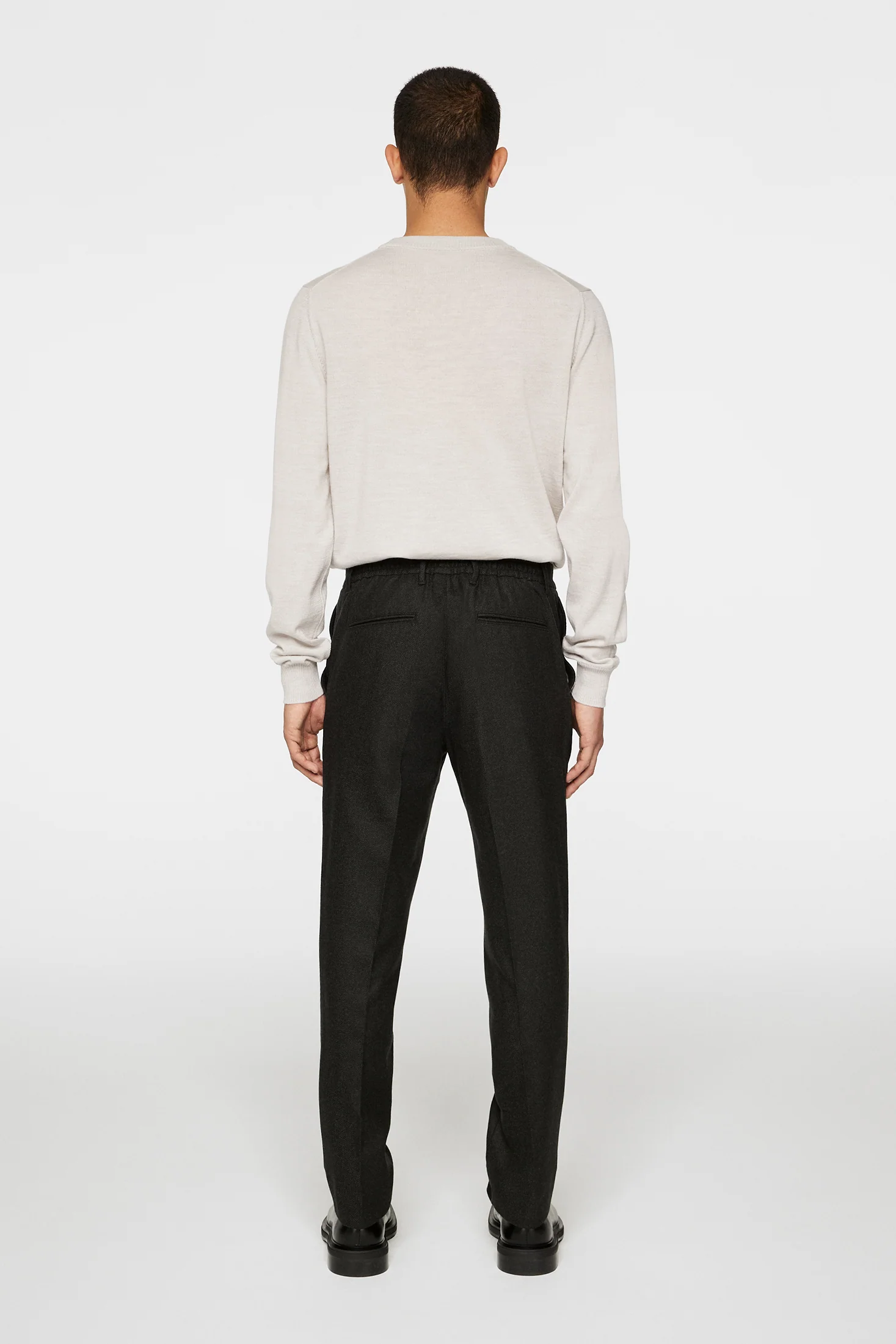 Soren Twill Cash Flannel Pants / Forest Green - Image 3