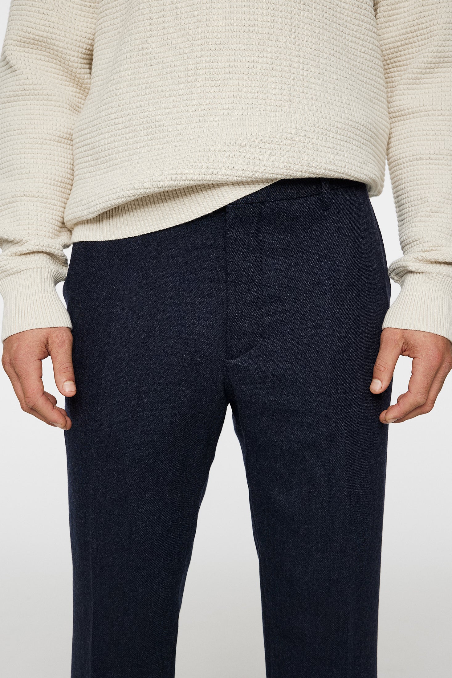 Soren Twill Cash Flannel Pants / JL Navy - Image 6