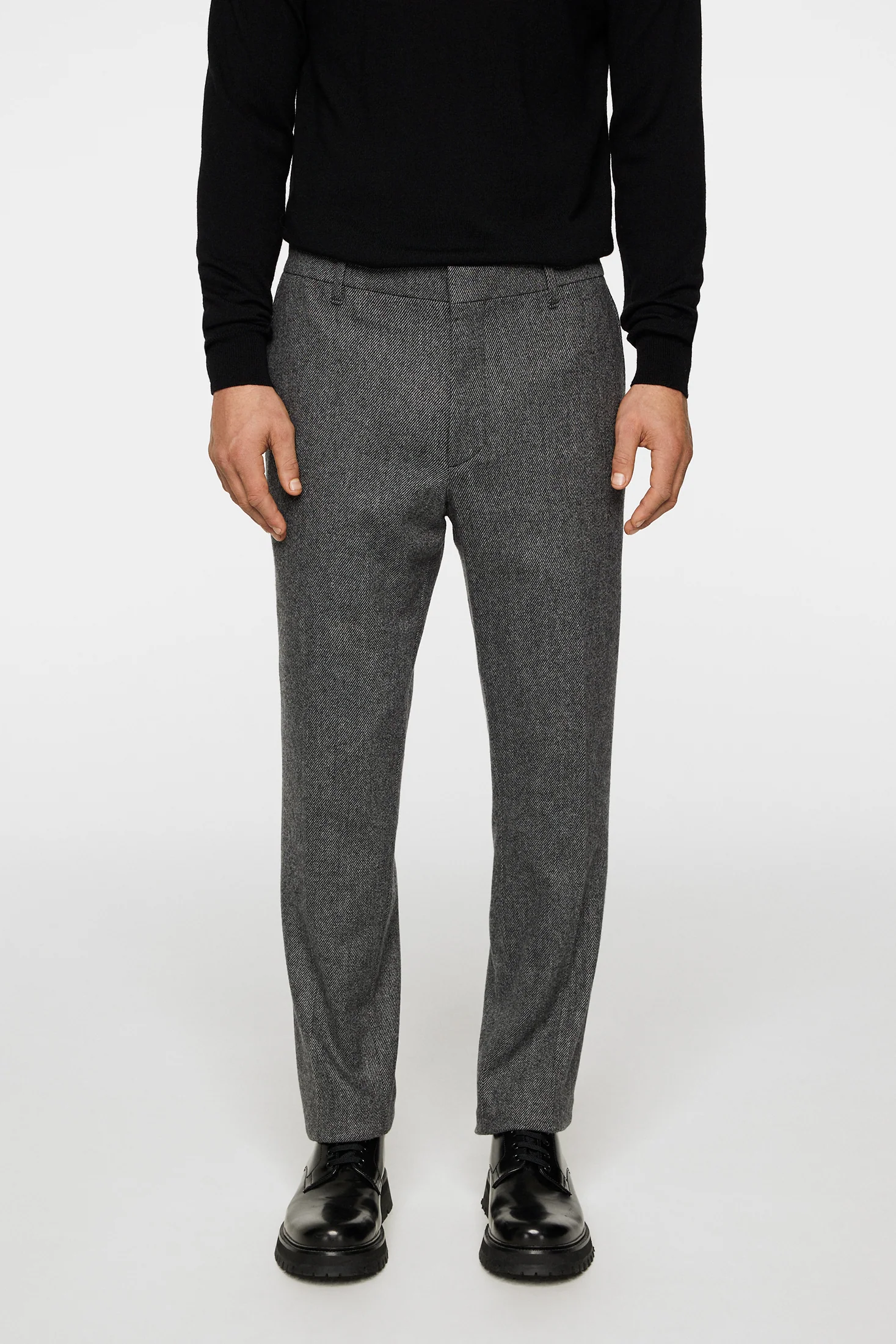 Soren Twill Cash Flannel Pants / Night Owl - Image 3
