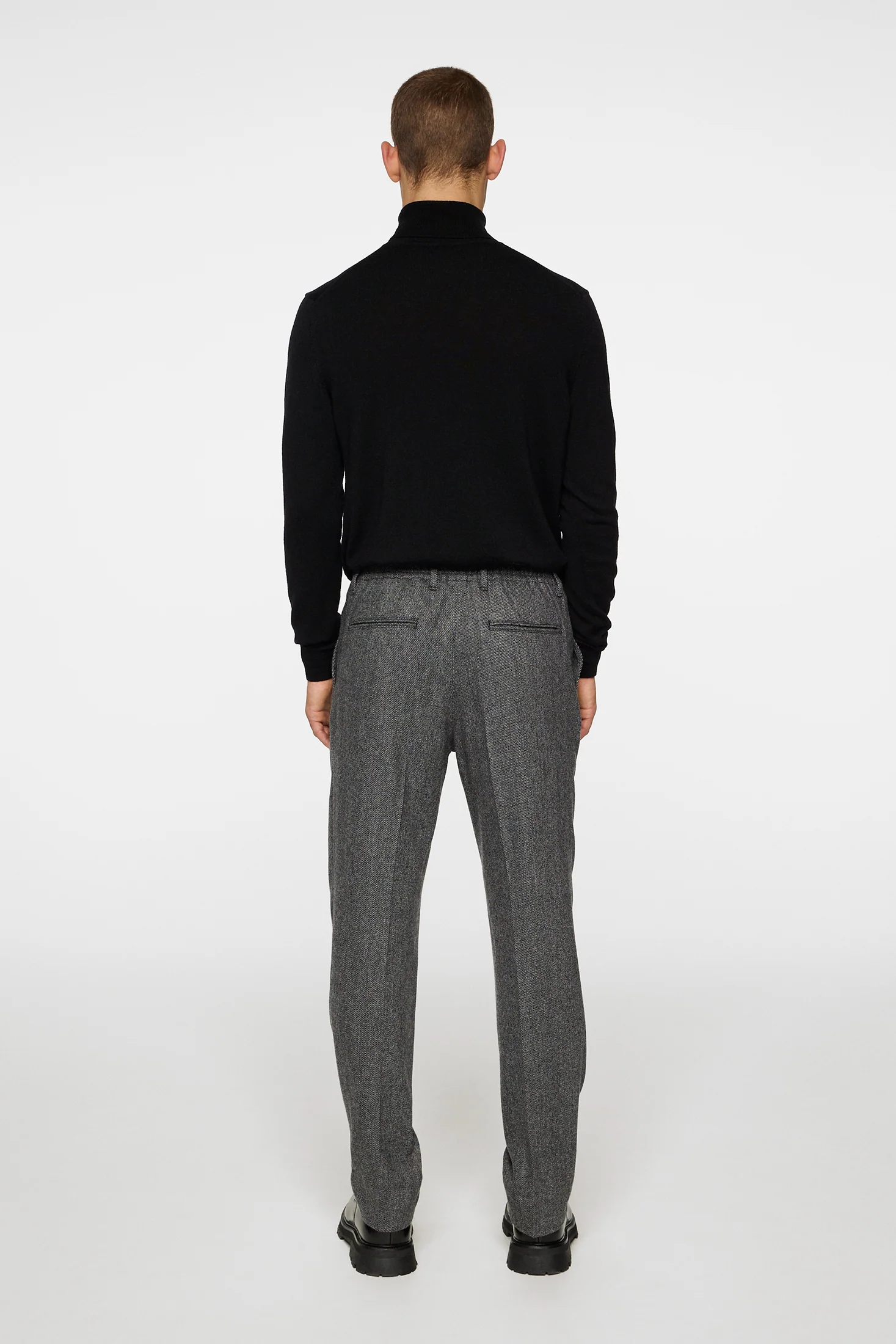 Soren Twill Cash Flannel Pants / Night Owl - Image 4