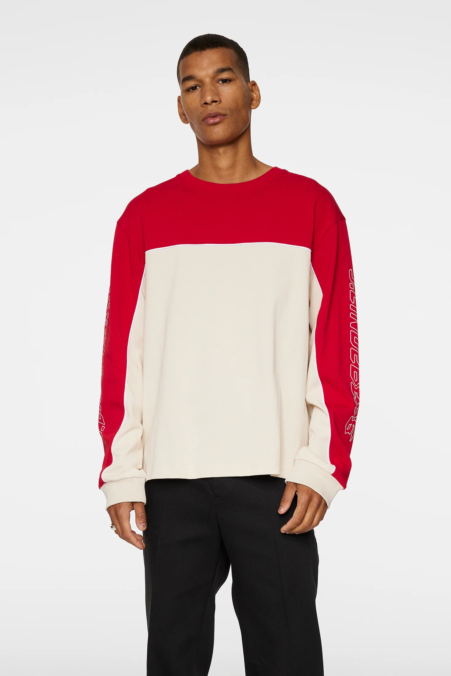Stanley Panel Longsleeve Tee / Moonbeam - Image 2