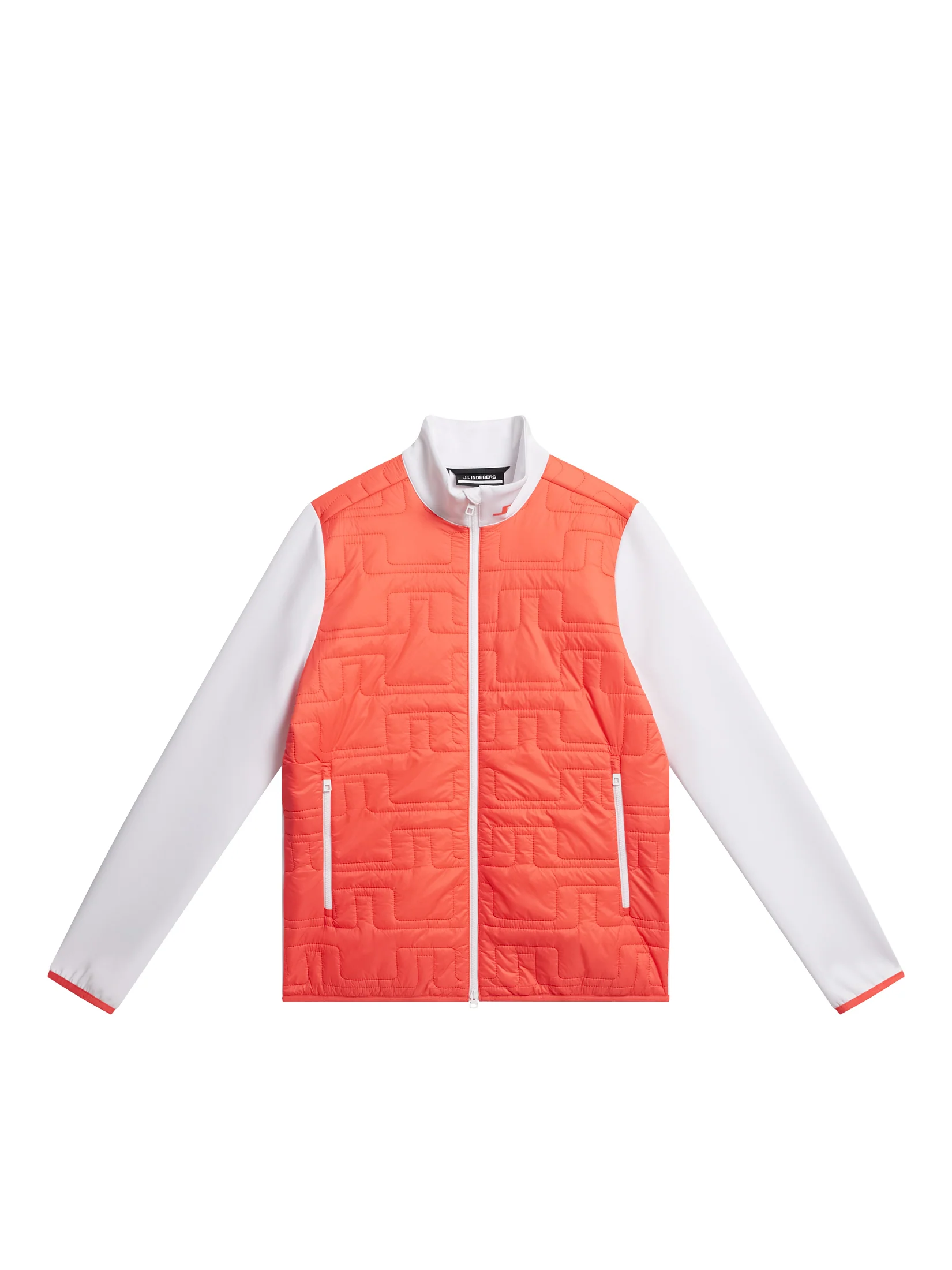 Stefania Hybrid Jacket / Hot Coral