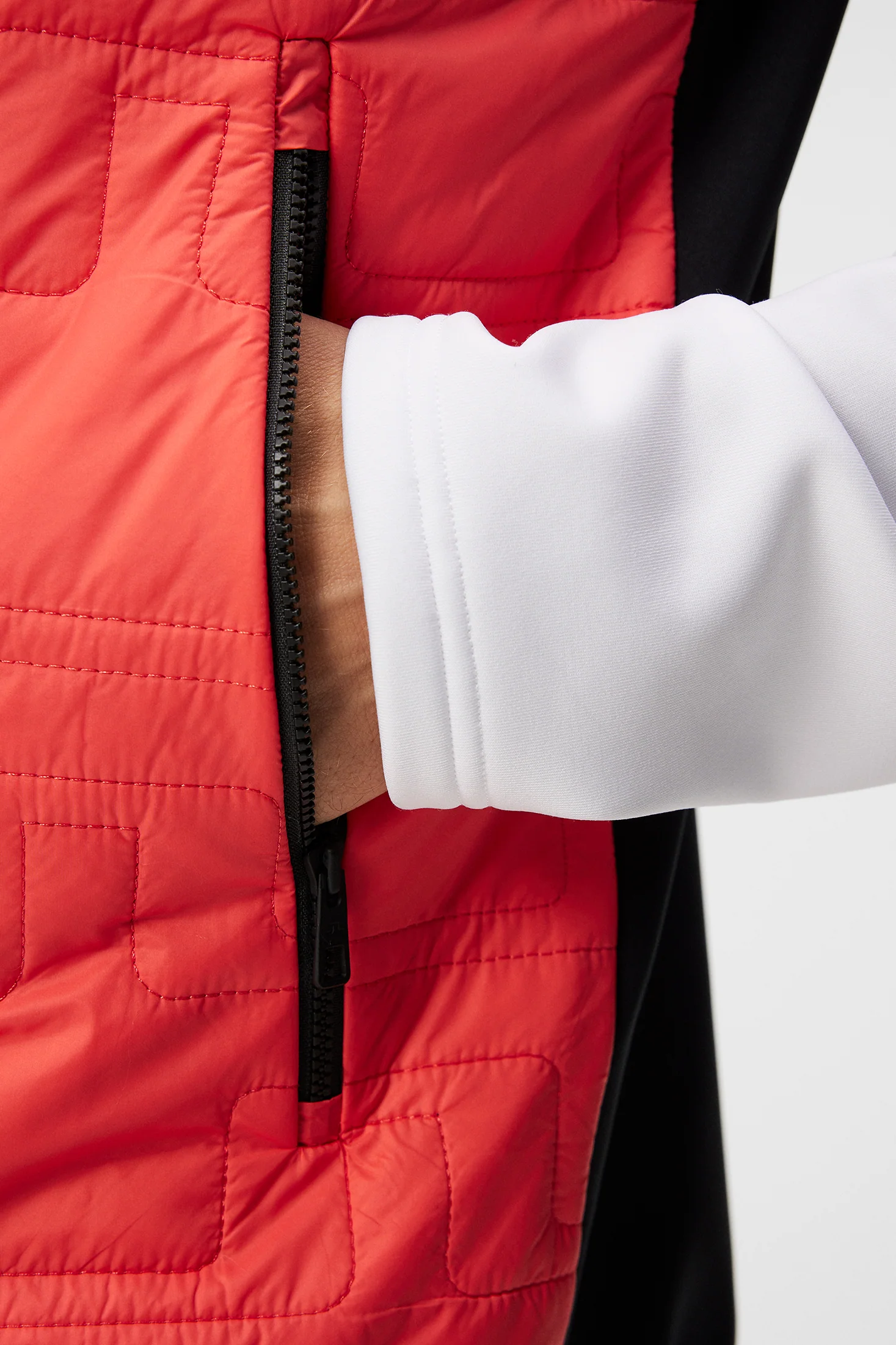 Stefano Hybrid Vest / Hot Coral - Image 6