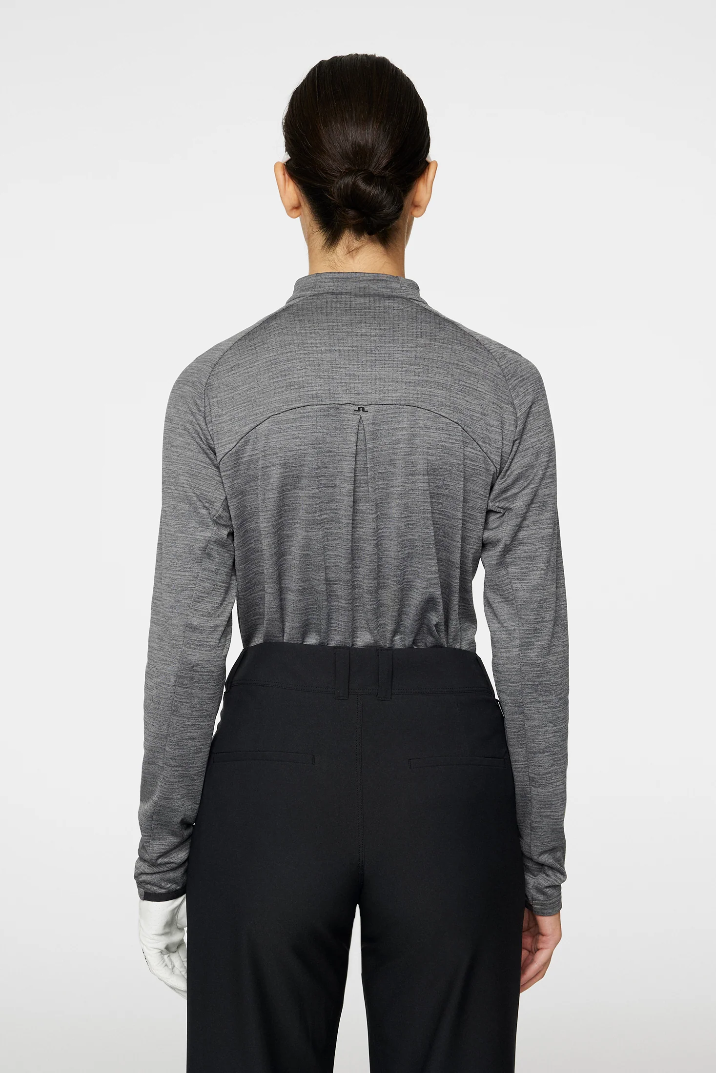Steffi Mid Layer / Dark Grey Melange - Image 3