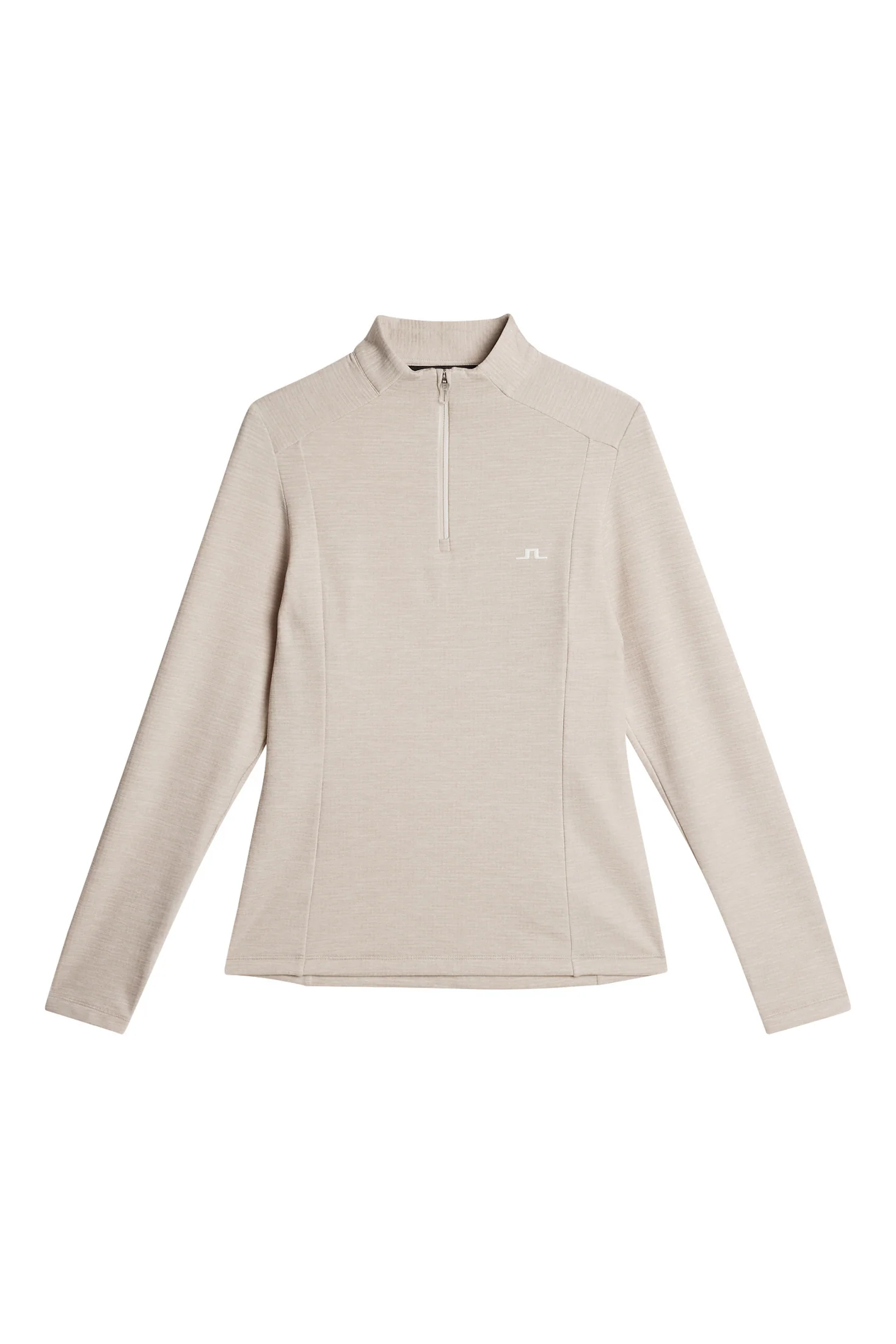 Steffi Quarter Zip Mid Layer / Beige Melange