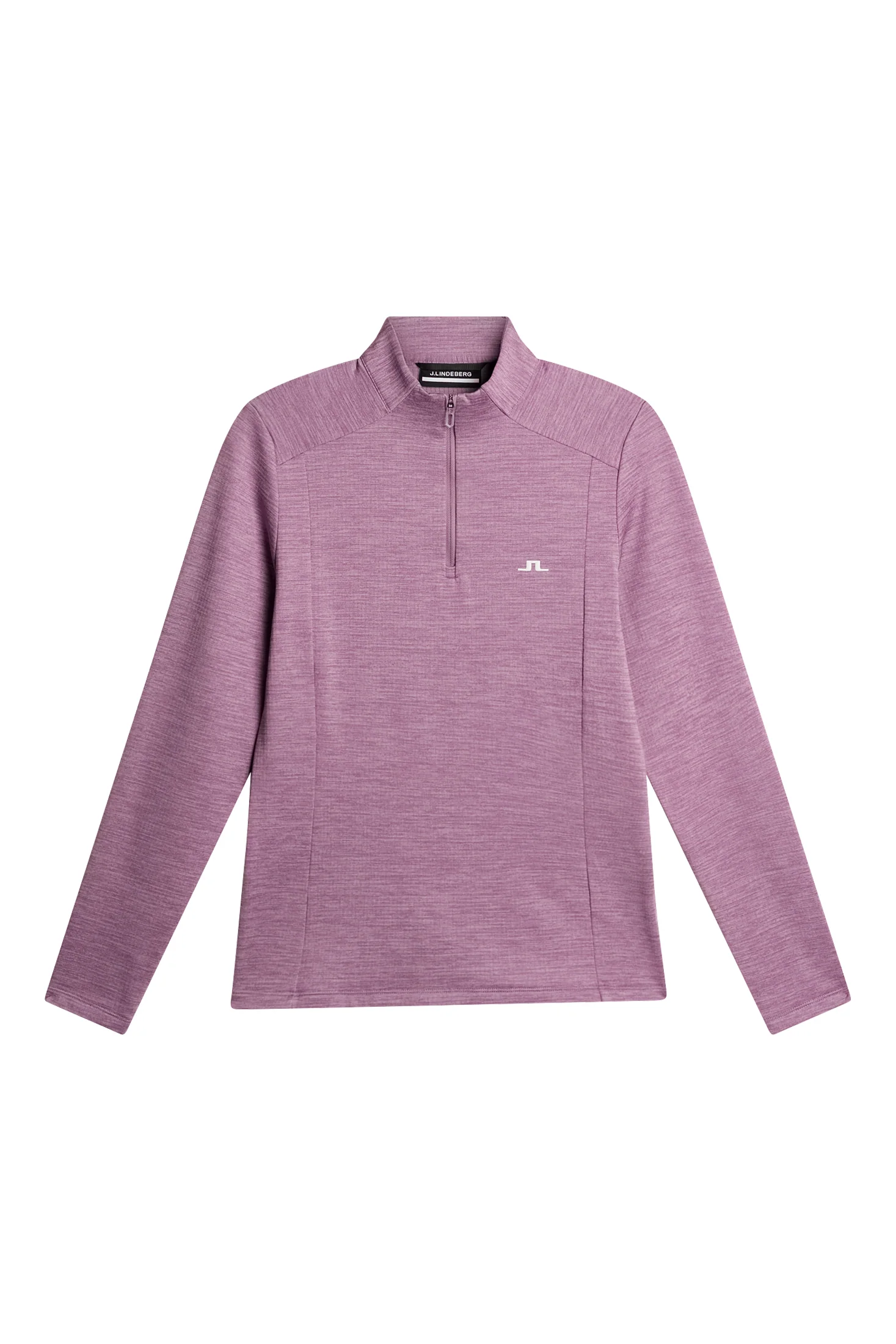 Steffi Quarter Zip Mid Layer / Very Grape Melange
