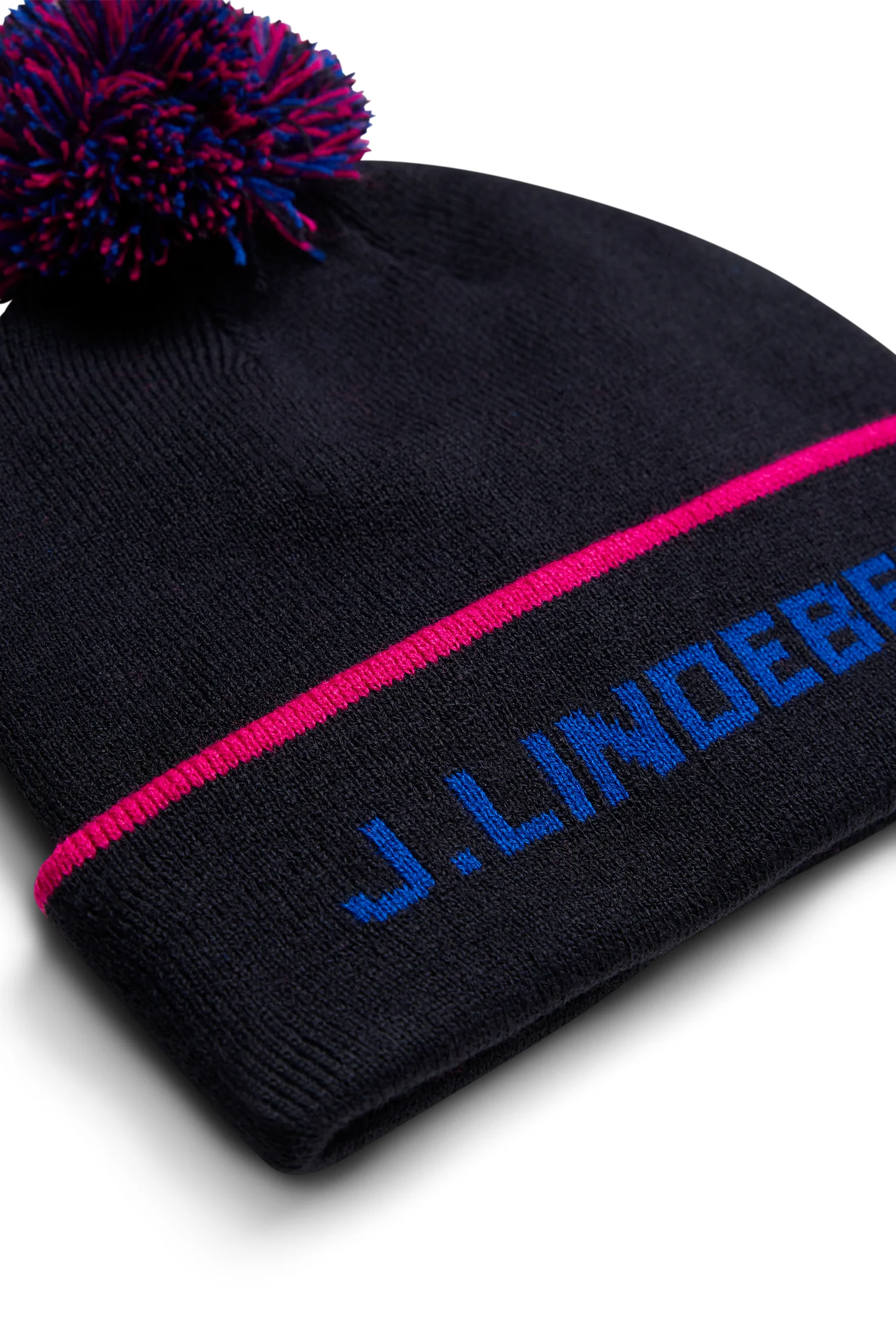 Stripe Beanie / JL Navy - Image 4