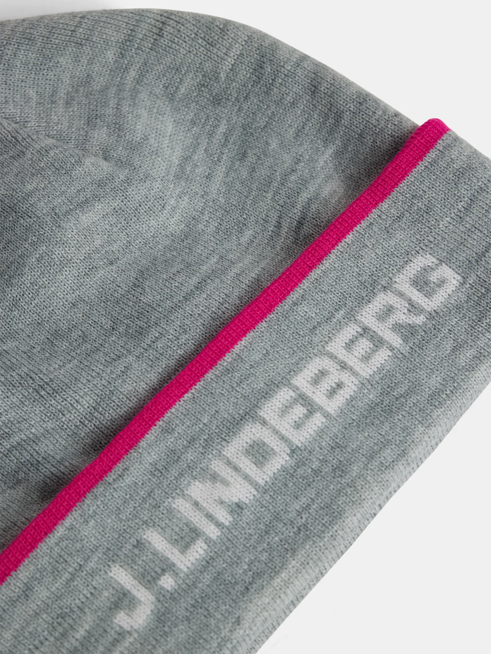 Stripe Beanie / Light Grey Melange - Image 3