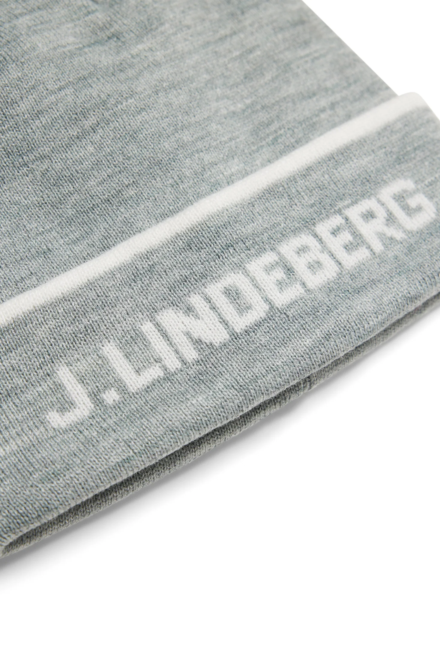 Stripe Beanie / Medium Grey Melange - Image 4