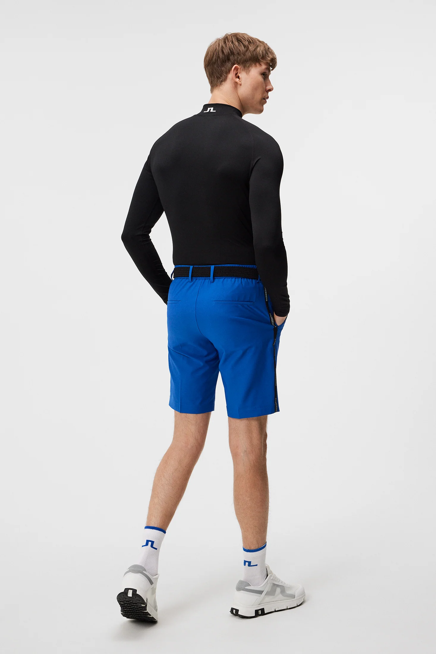 Stuart Stripe Shorts / Nautical Blue - Image 3