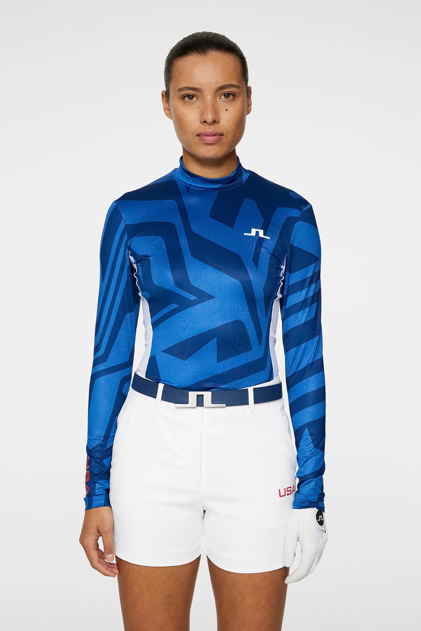 Sylvie Compression Top / US Golf Blue - Image 3