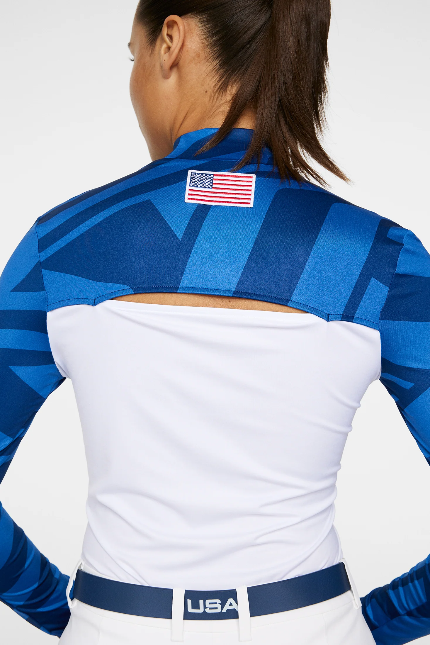 Sylvie Compression Top / US Golf Blue - Image 6