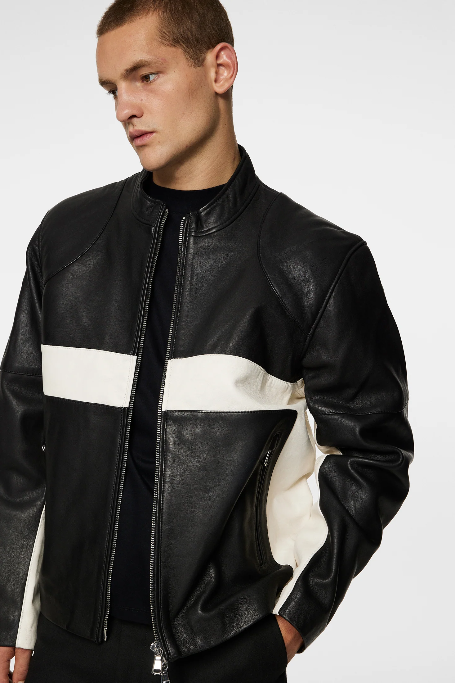Tatum Biker Jacket / Black - Image 6