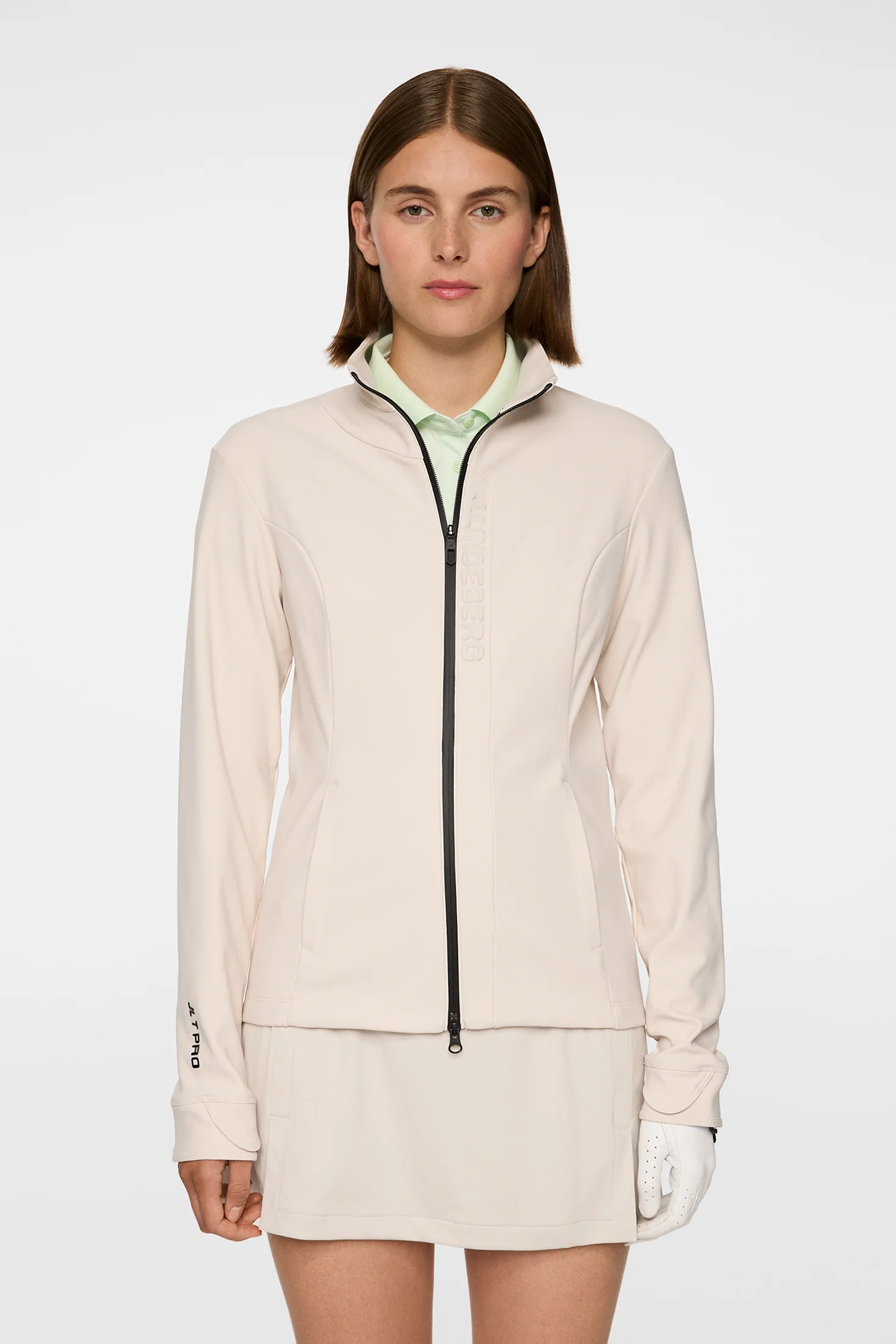 Taylor Zip Mid Layer / Moonbeam - Image 3