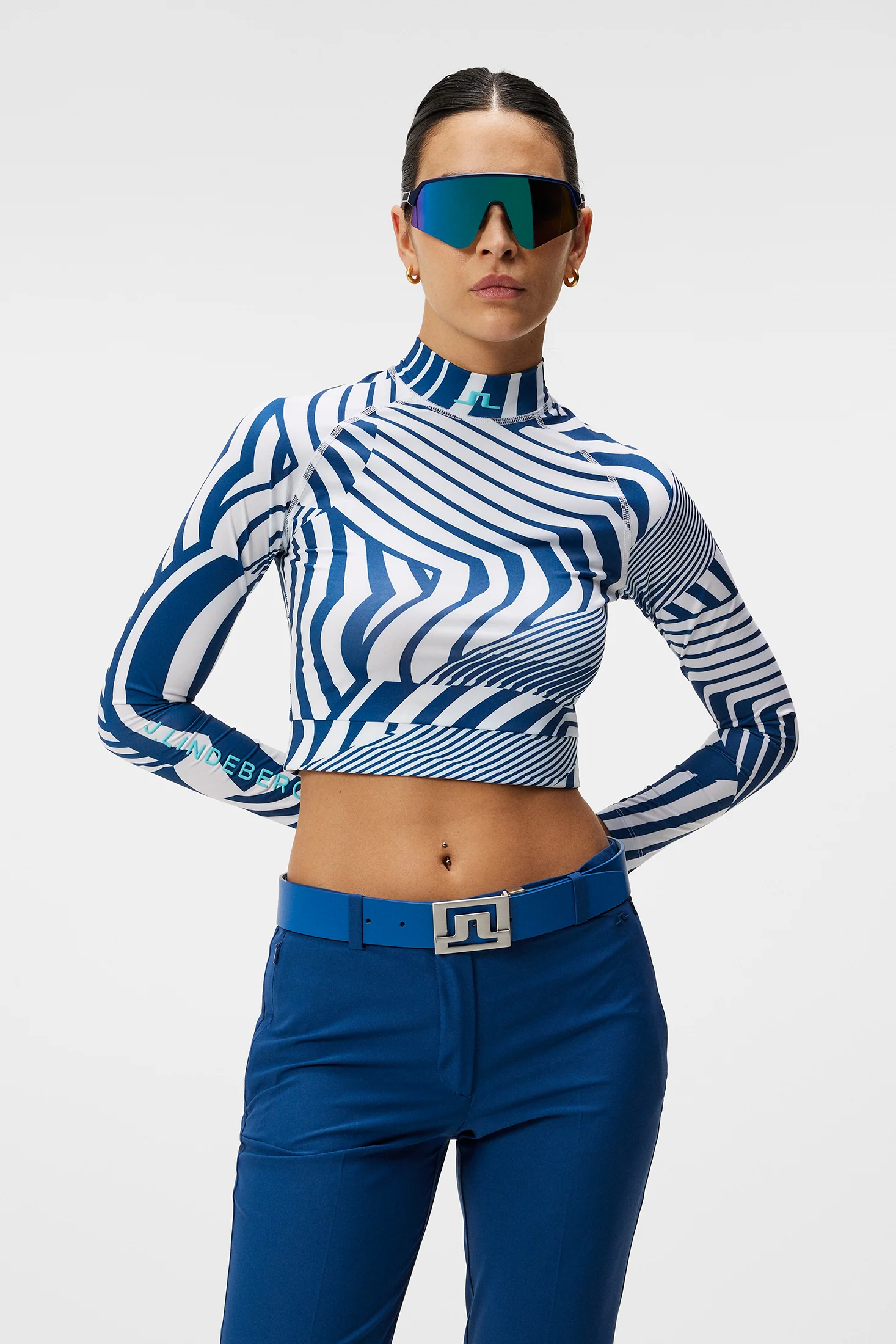 Tea Long Sleeve Top / Dazzle Wave Estate - Image 2