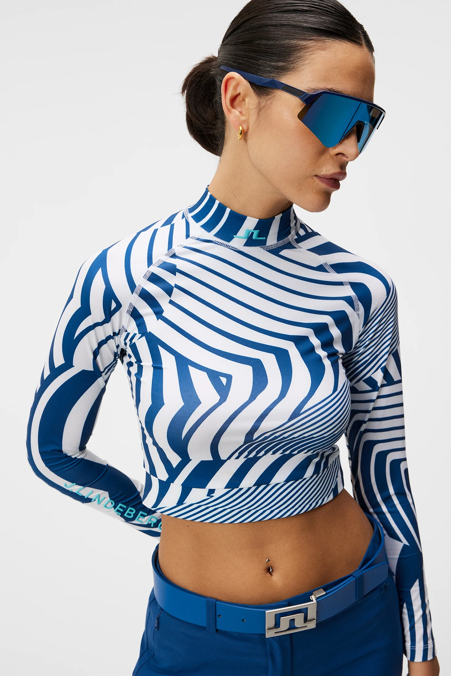 Tea Long Sleeve Top / Dazzle Wave Estate - Image 5