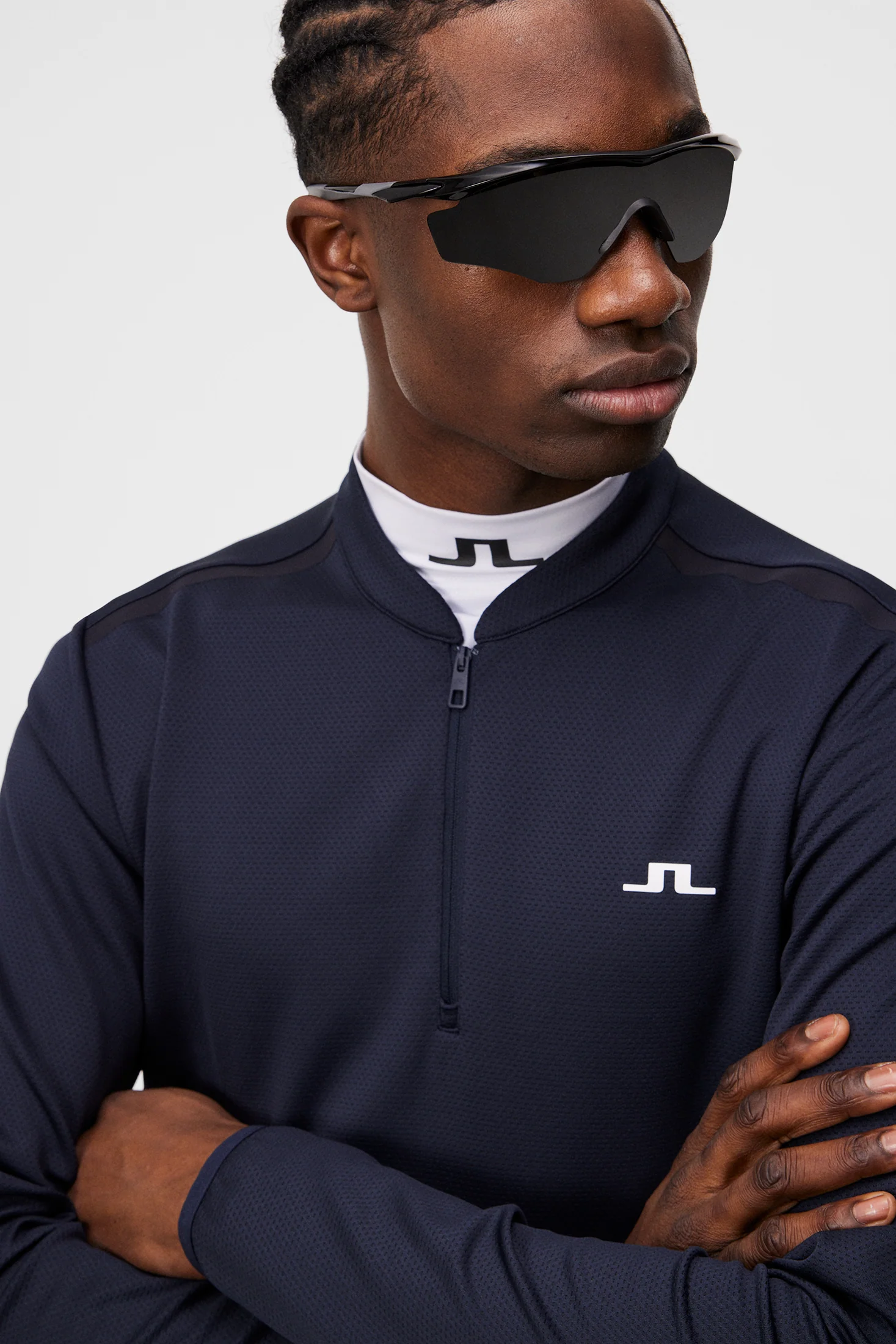 Tech Bridge Mid Layer / JL Navy - Image 5