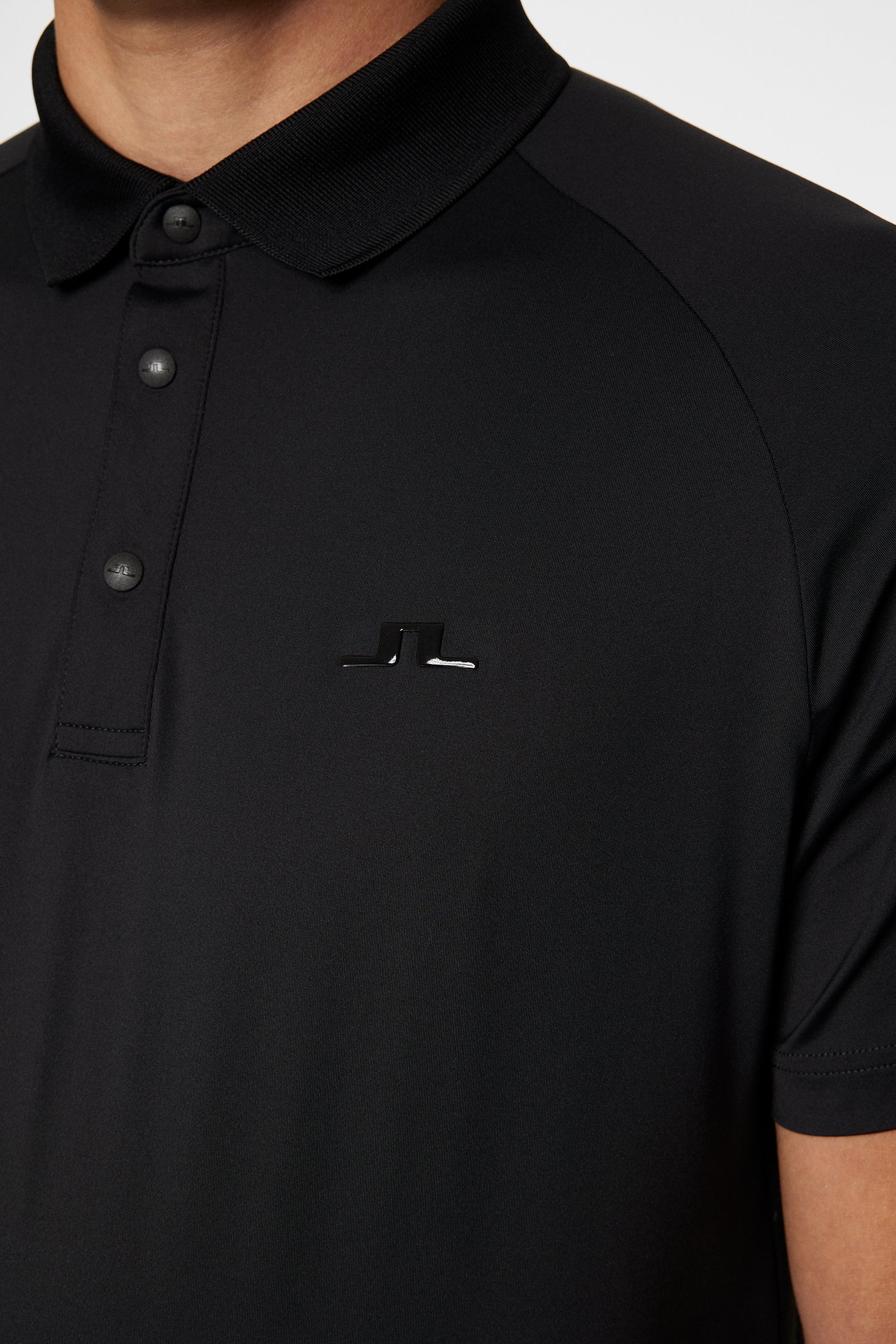 Tech Hybrid Polo / Black - Image 7