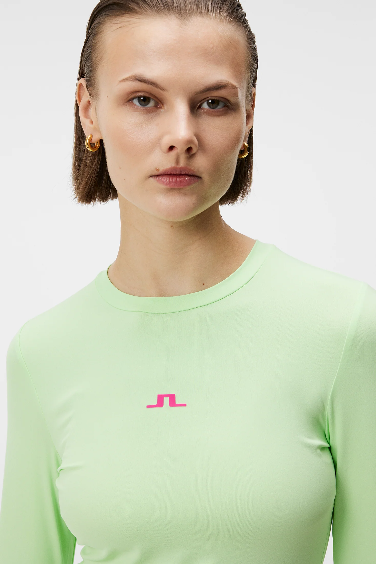Tekla Crew Neck Top / Paradise Green - Image 5