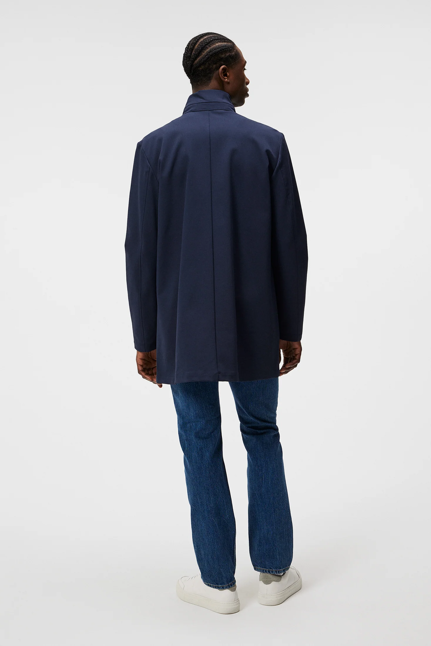 Tepley midlength jacket / JL Navy - Image 3