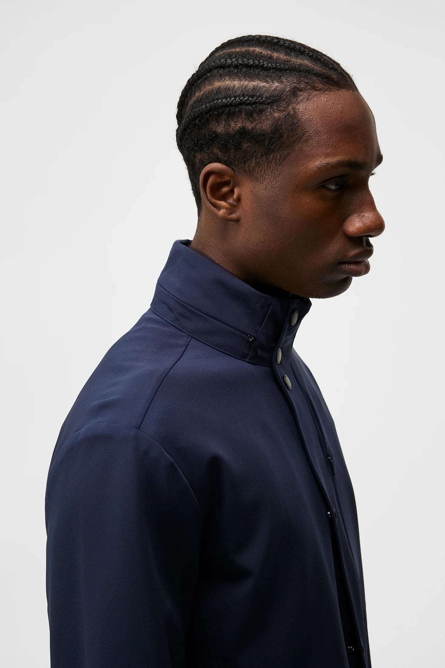 Tepley midlength jacket / JL Navy - Image 5