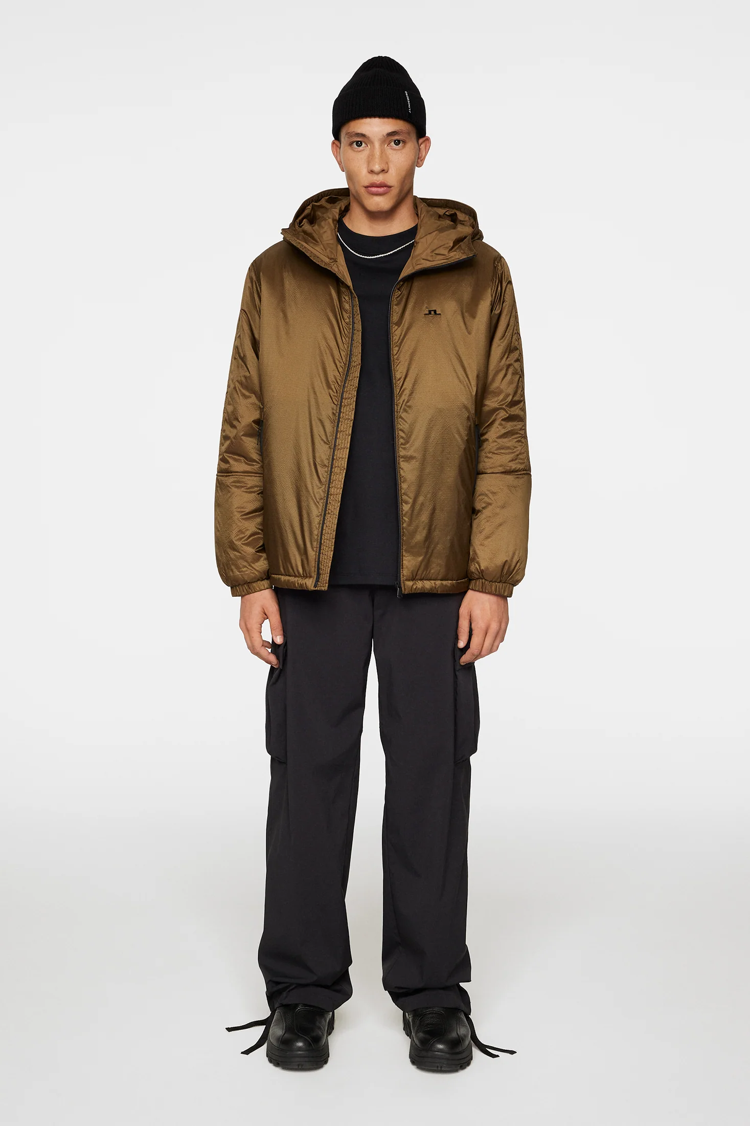 Theo Light Padded Jacket / Capers - Image 4