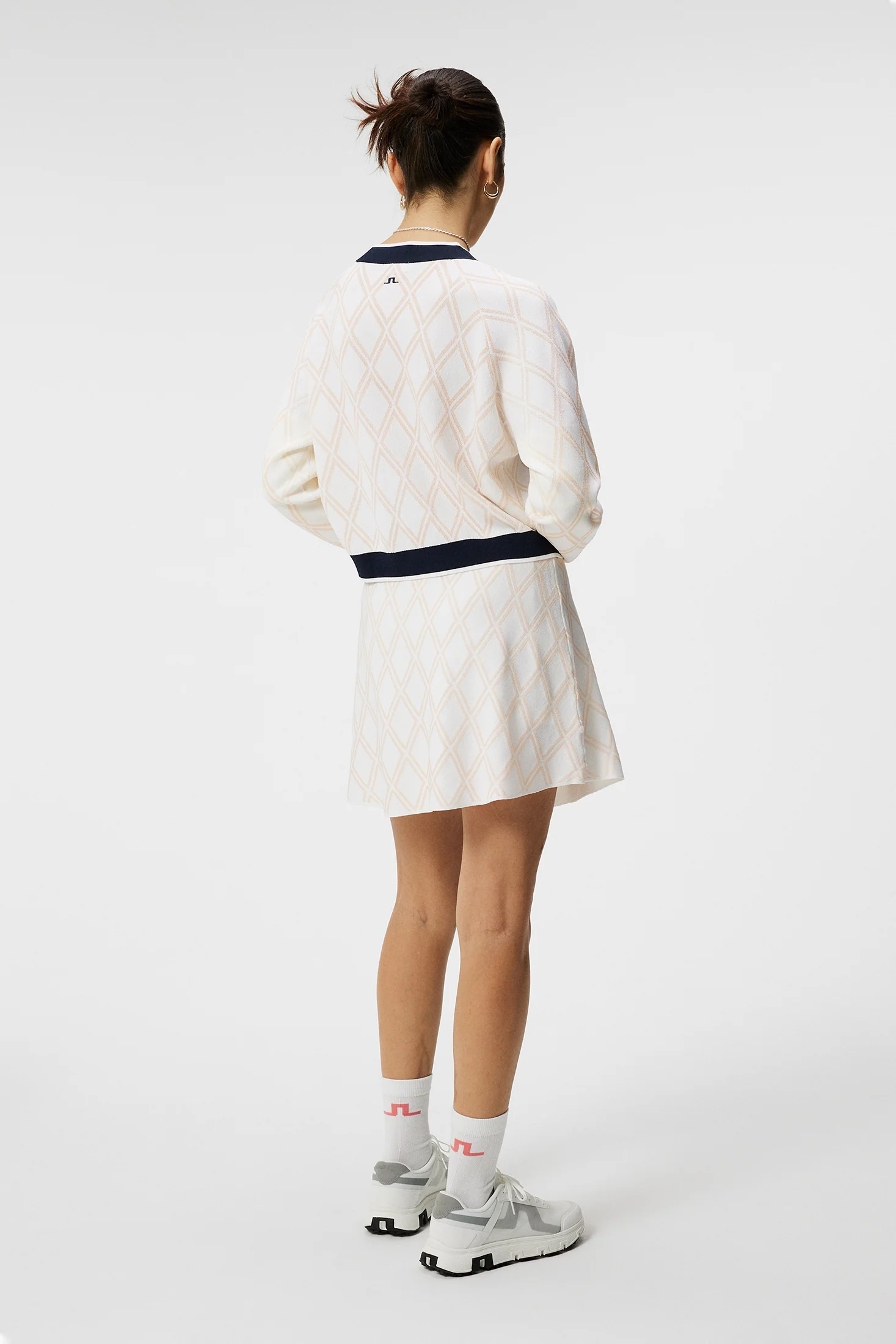 Thorina Knitted Cardigan / White - Image 3